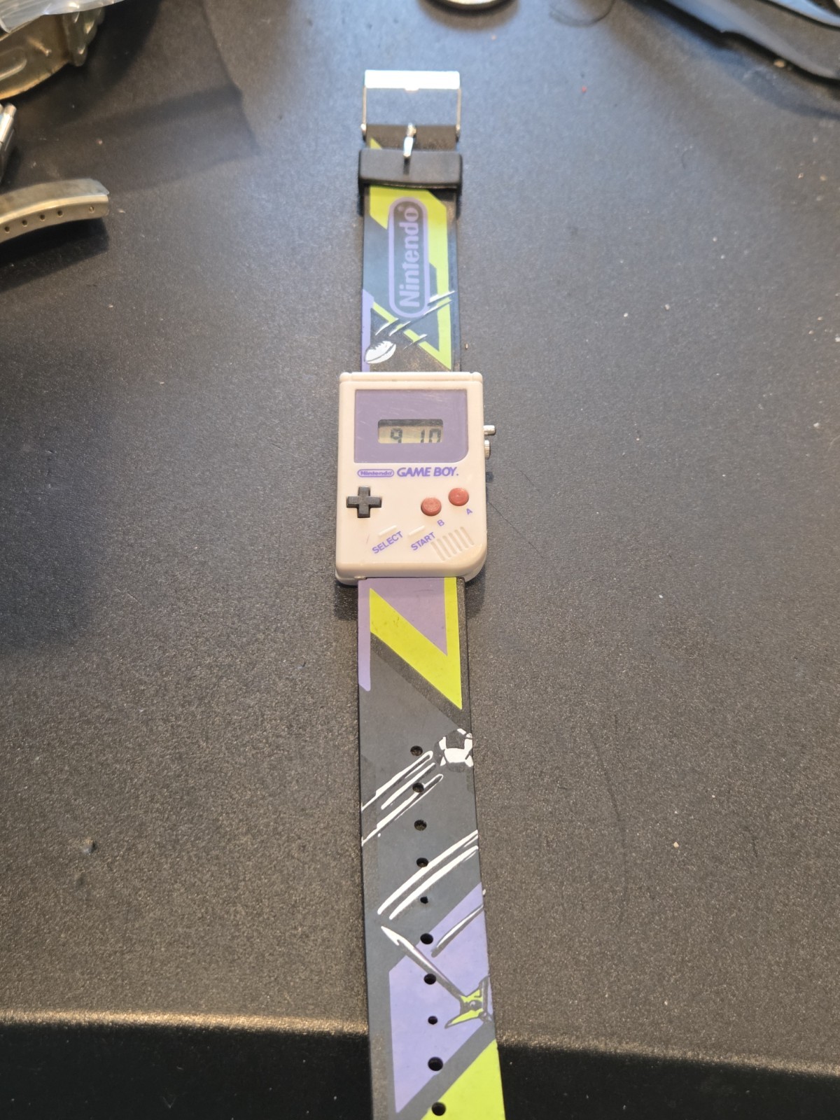 RARE Vintage Nintendo Game Boy Official Watch – Works VGUC C70