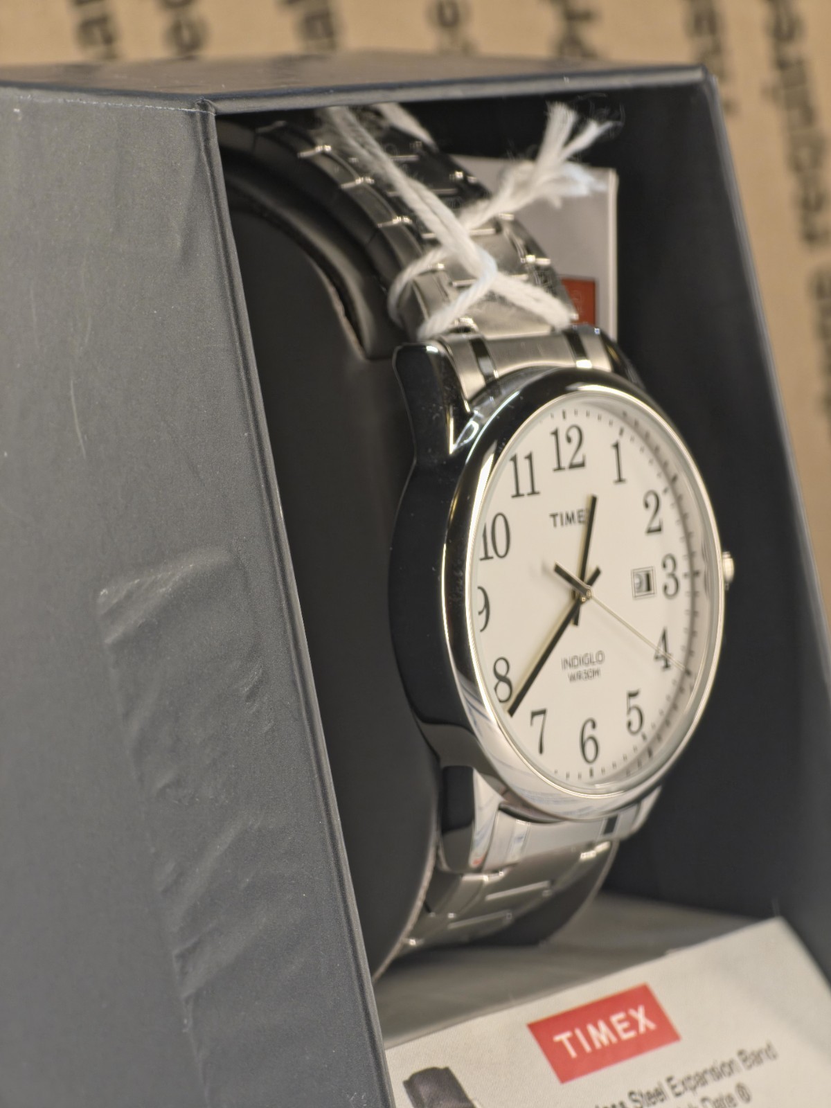 Timex Men’s TW2P81300 Easy Reader Date 38mm Expansion Band Watch (New in Box)