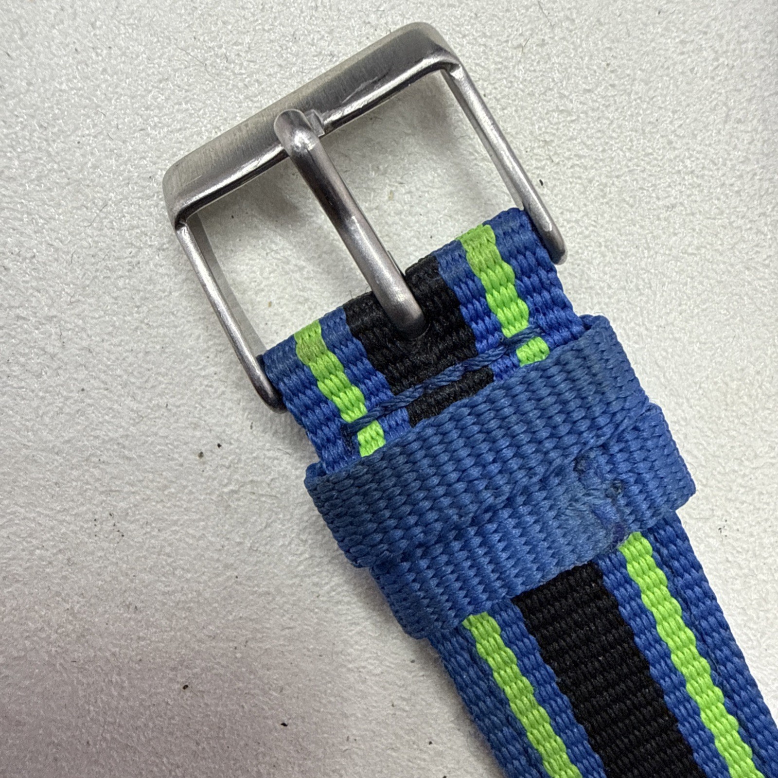 Timex Time Machines Digital Watch TW7C26000 Blue Black Green Working Read