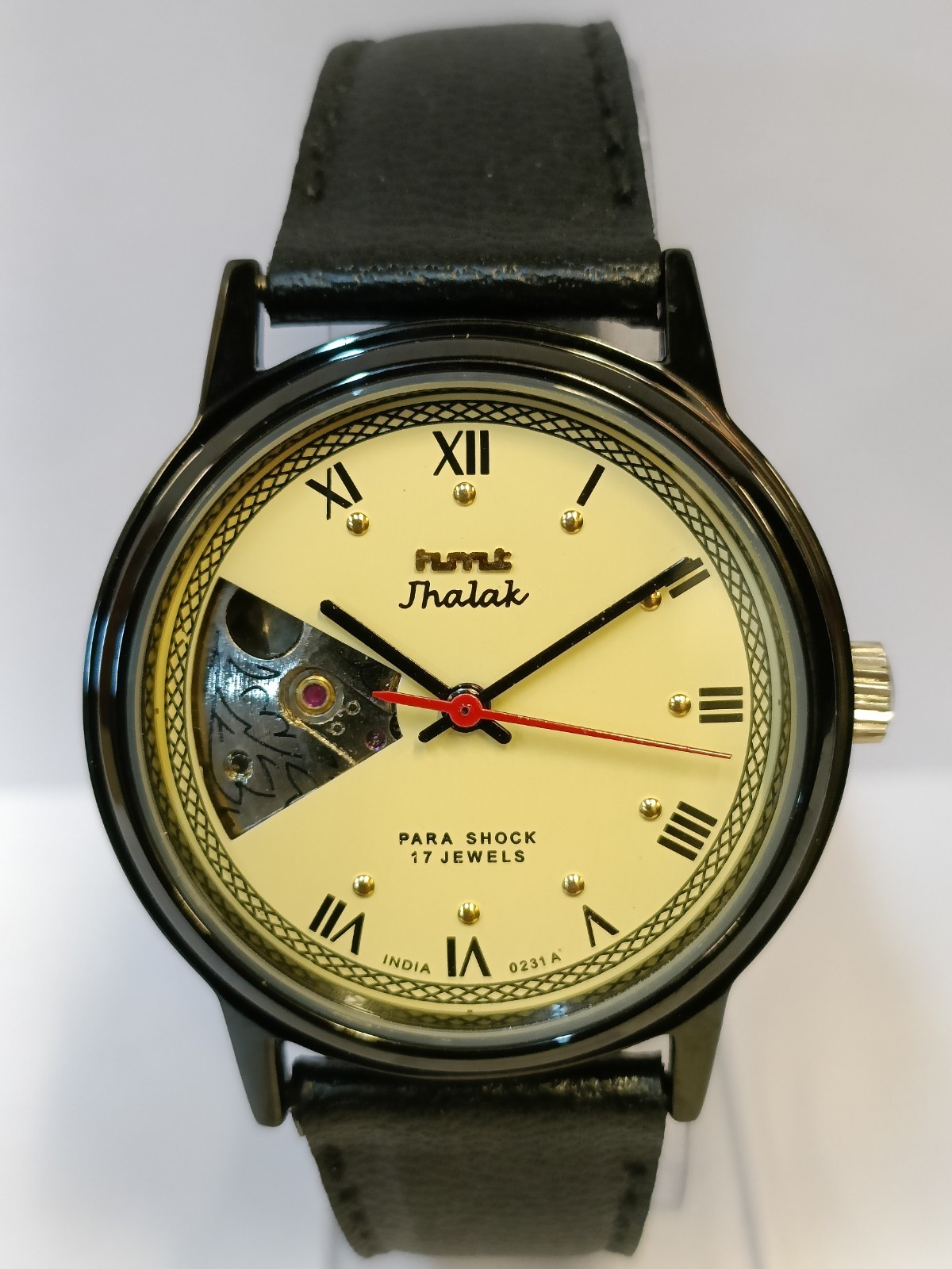 HMT JHALAK 17J WINDING CREAM DIAL 0231 INDIA MEN’S WORKING CONDITION