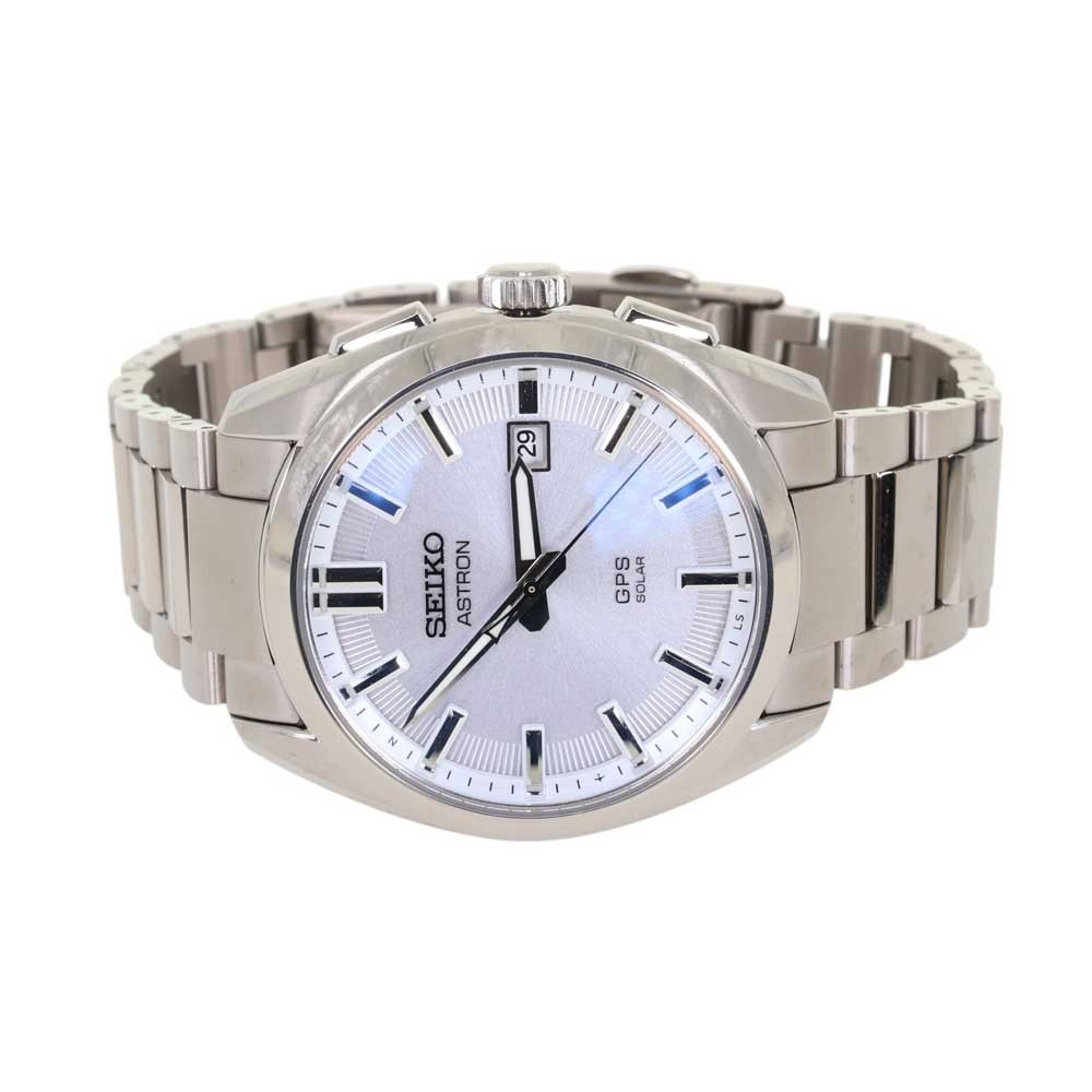 SEIKO Astron Origin SGXD031 Silver Case Size 42.0mm Men’s Used Watch #7107
