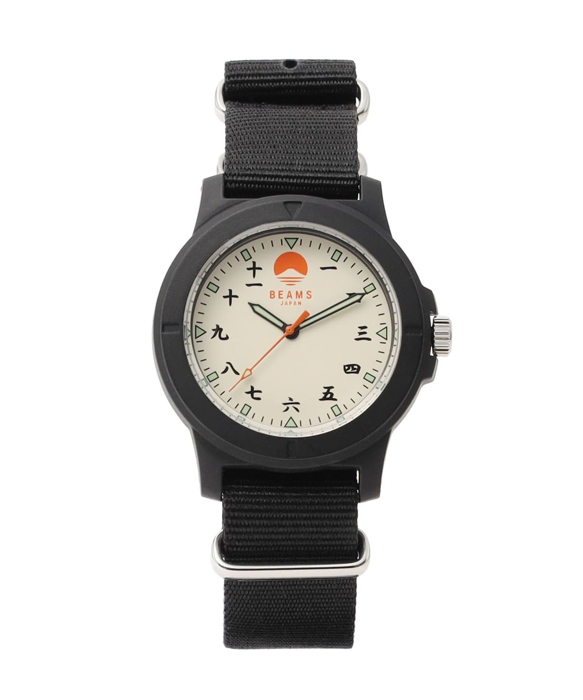 BEAMS Japan Original Watch Kanji Numerals Mt. Fuji Design Quartz Limited Ed. New