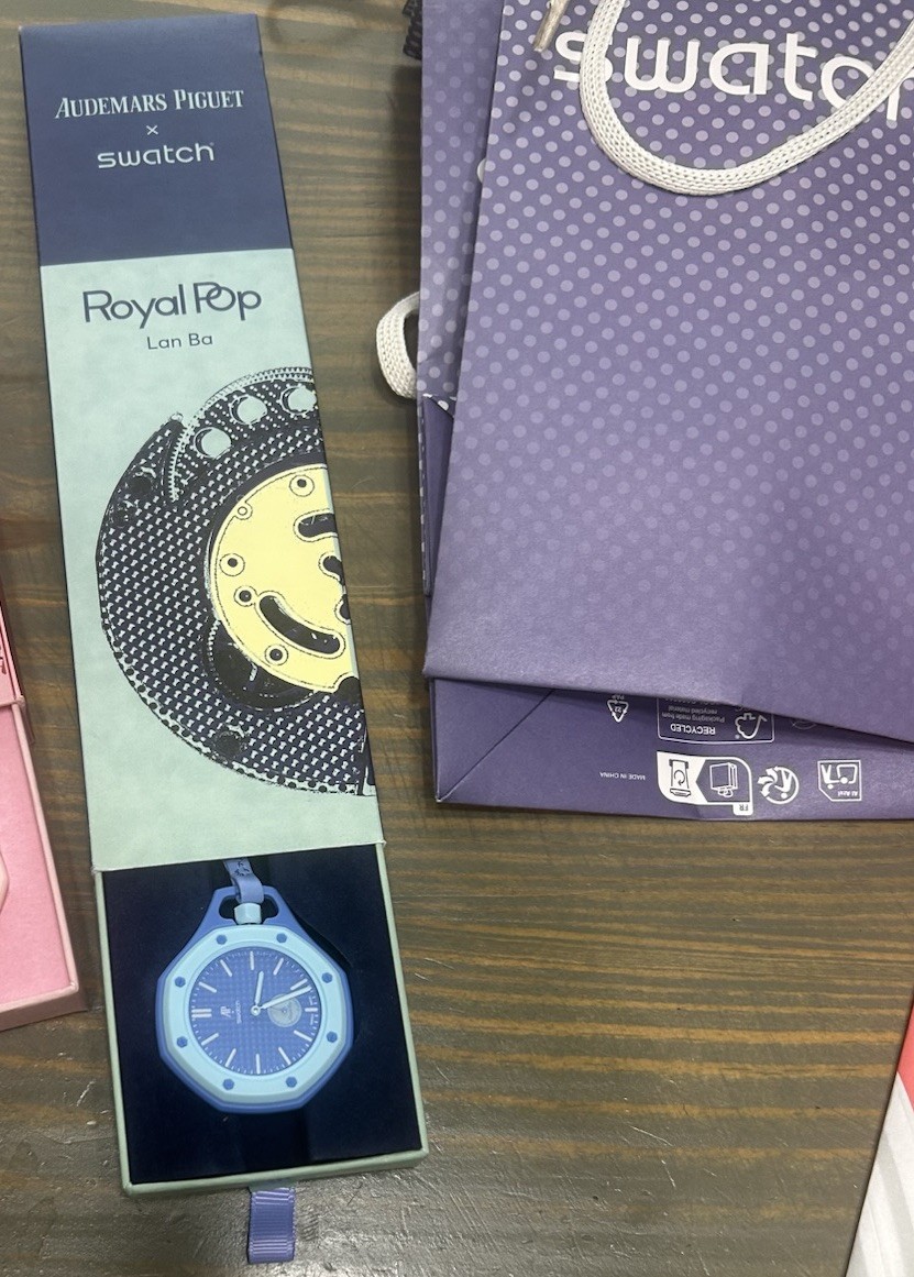 AP x SWATCH COLLAB – LAN BA (FAST SHIPPING )