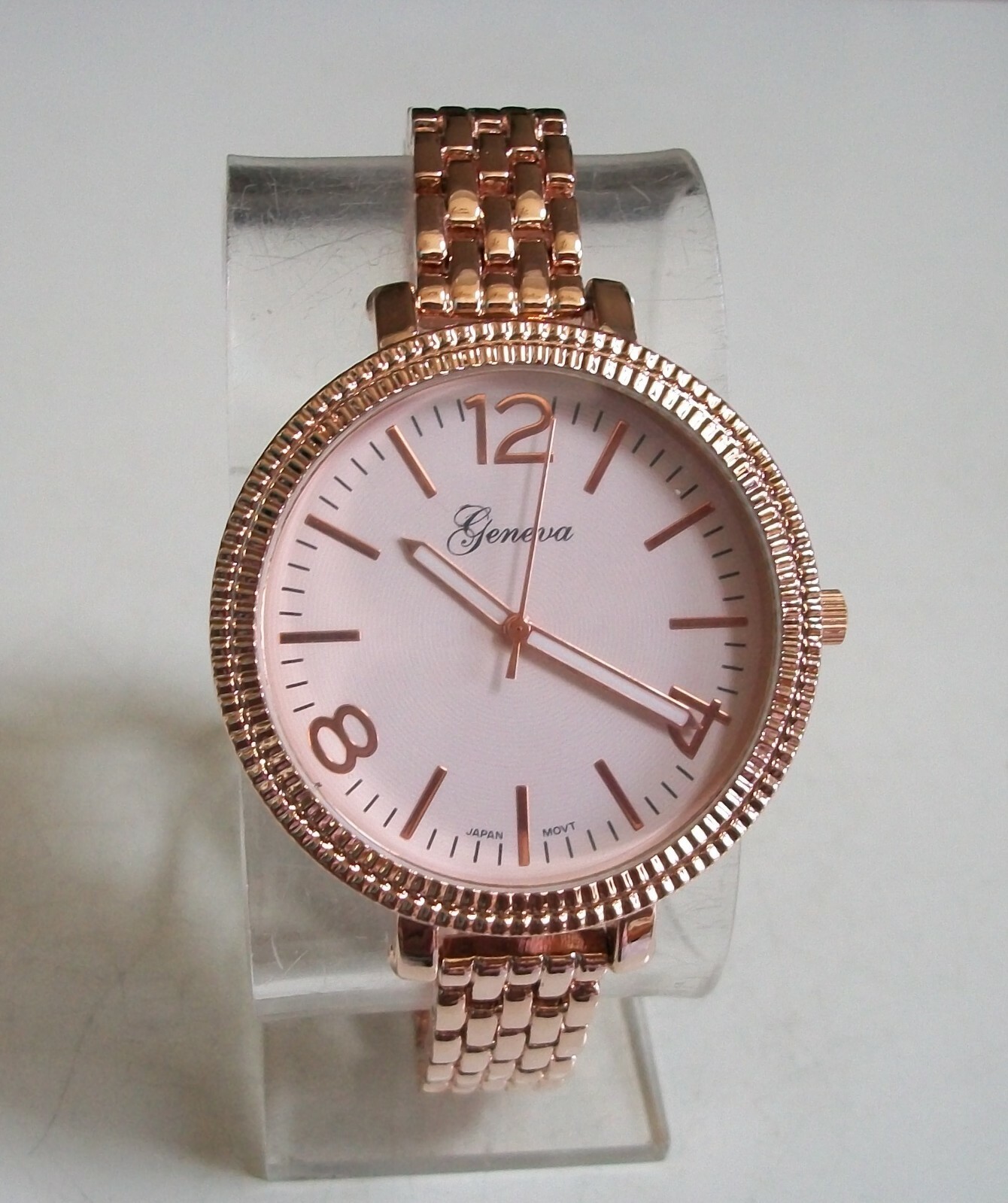 Women gold, silver, rose gold and hematite fashion casual boyfriend watches
