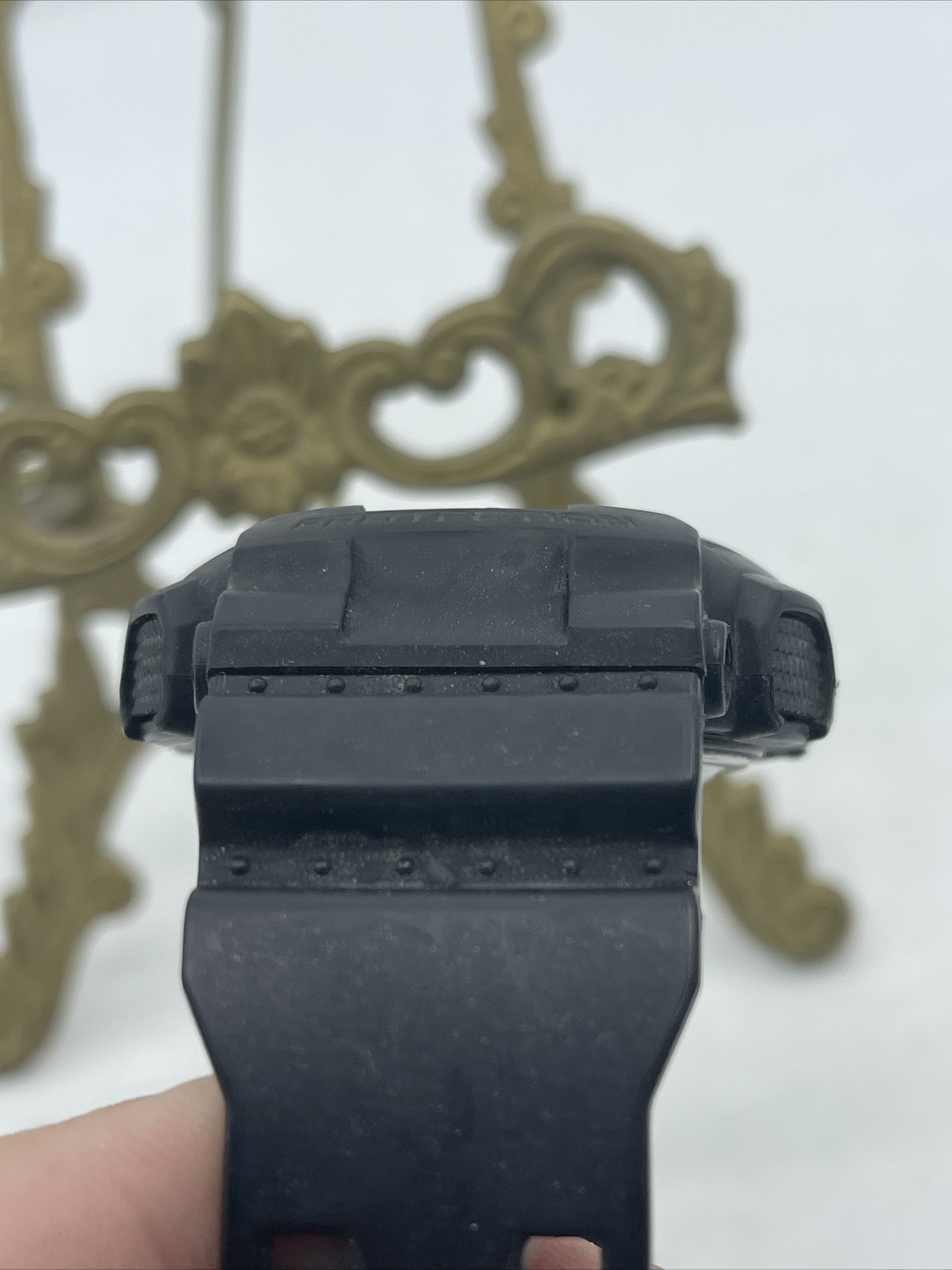 Casio GD100 Nato G-Shock World Timer Black Resin Digital Dial Dive Watch