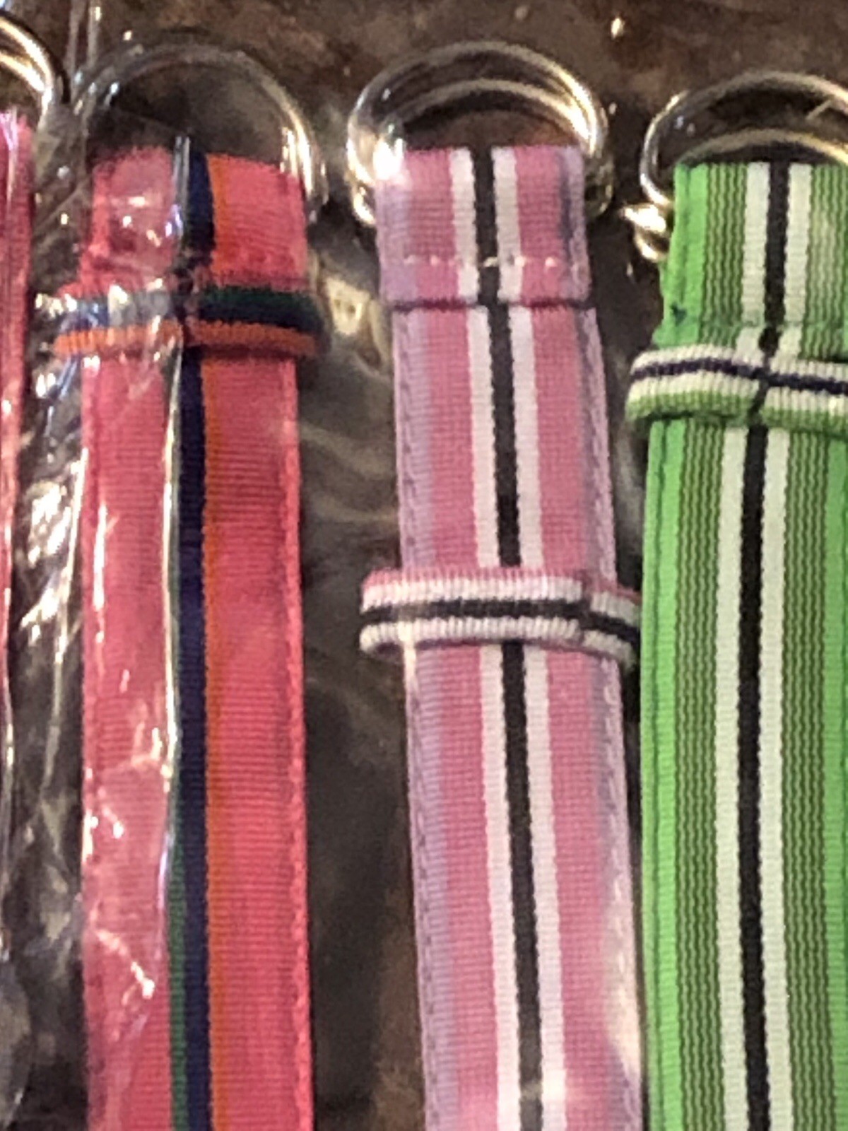 Wristwatch with Multiple Interchangeable Striped Bands