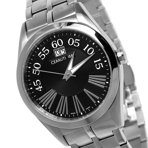 CERRUTI 1881 MEN’S TRADIZIONE SWISS STAINLESS QUARTZ WATCH NEW CT67081X403011