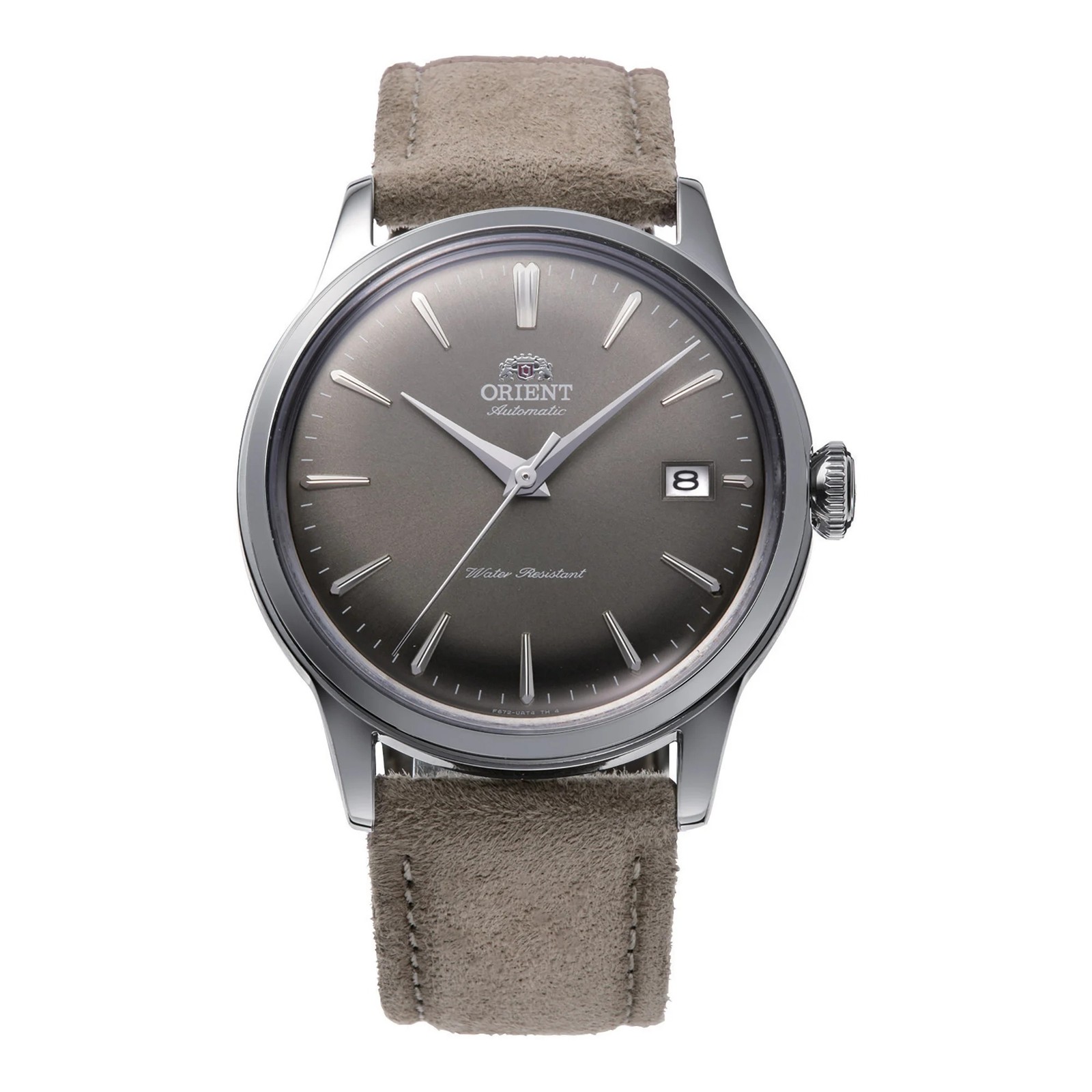 Automatic Wristwatch ORIENT BAMBINO CLASSIC RA-AC0M13N30B Leather Brown Gray