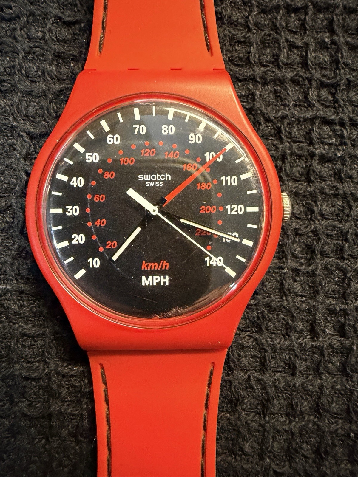 Red Brake | Swatch Swiss Speedometer Edition