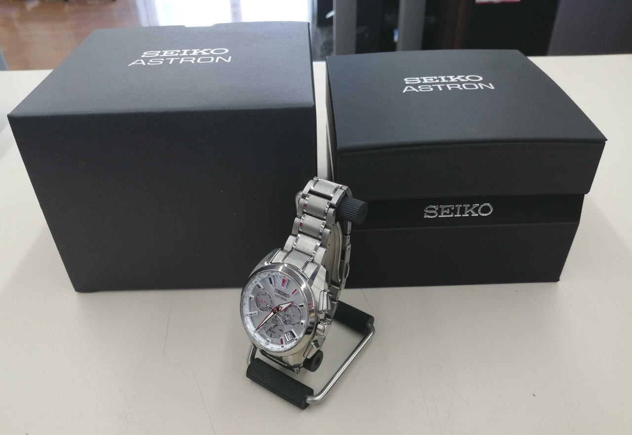 [B1N] Seiko Astron 5X53-0AV0 GPS Solar Titanium Advanced JDM Watch [g7p]