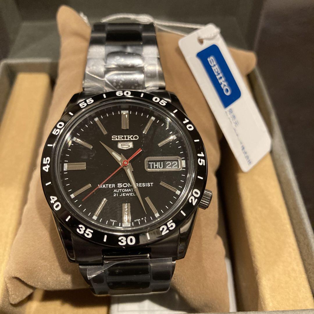 SEIKO SEIKO 5 SNKE03K1 Automatic Men’s Watch New Authentic Black New in Box F/J