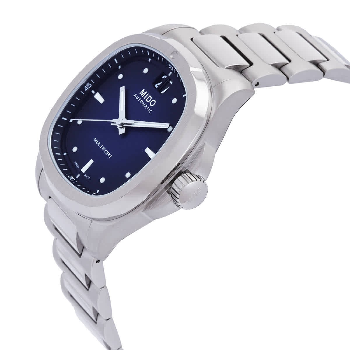 Mido Multifort TV Big Date Automatic Blue Dial Men’s Watch M0495261104100