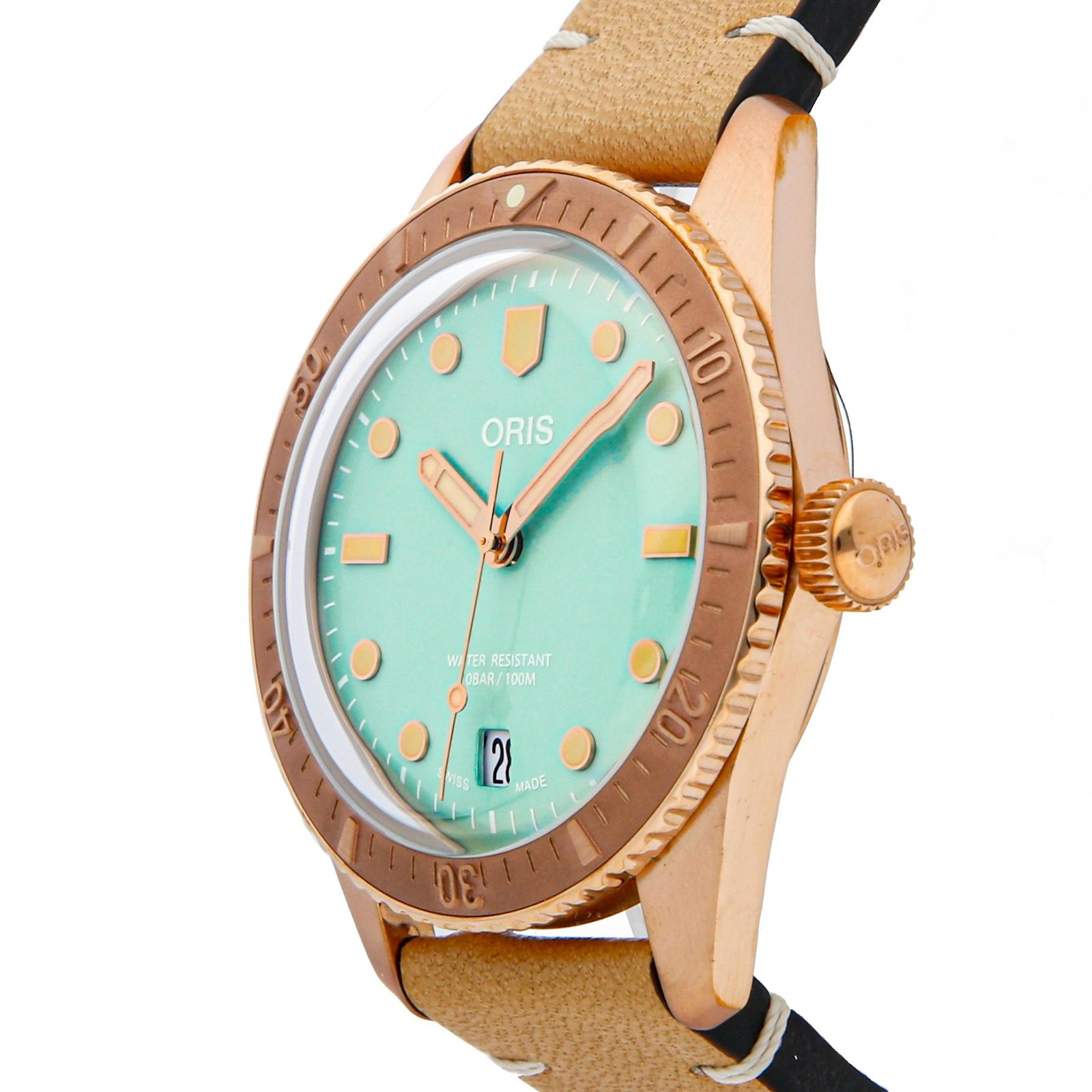 Oris Divers Sixty-Five ‘Cotton Candy’ Bronze 38mm 01 733 7771 3157-07 5 19 04BR