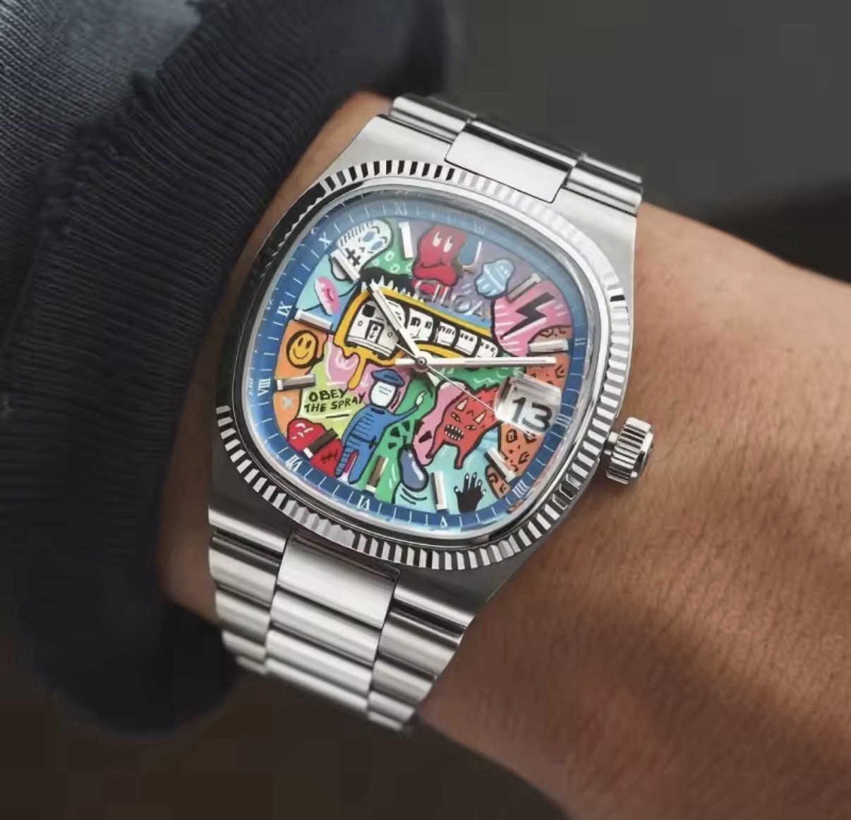 CILOA Painted Dial Watch Men’s Brand authentic Trendy Fashion 2025 New Brand