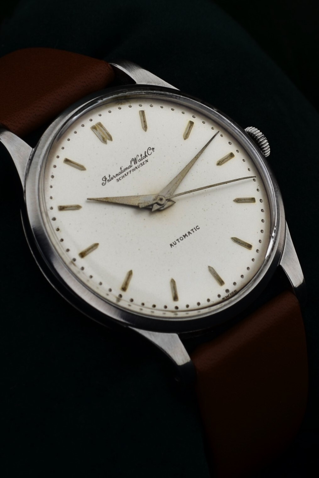 Vintage IWC Automatic C853 Cal. Men Wrist Watch 1960-1969 35 mm
