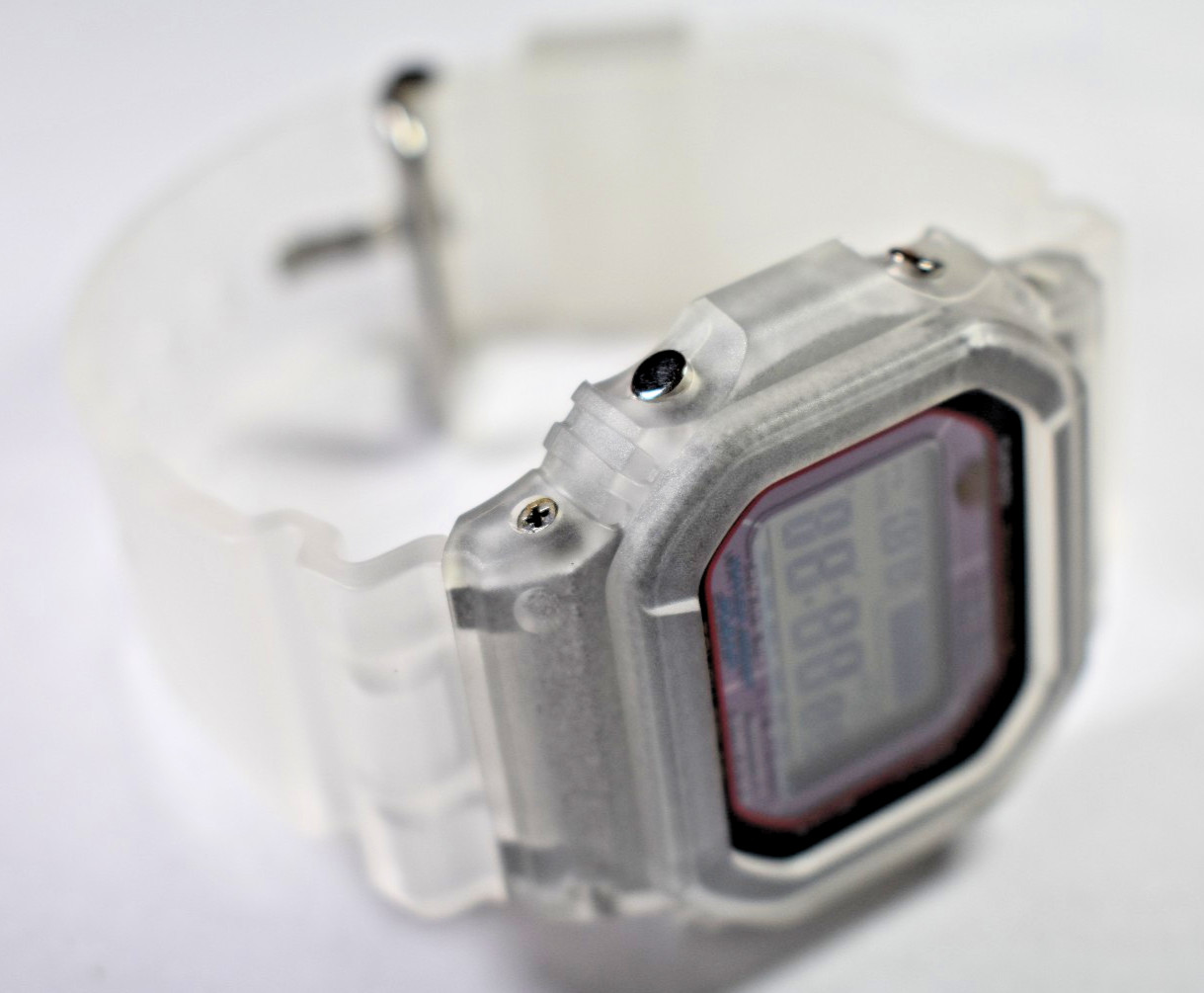 MODIFIED Casio GWM5610U-1 (3495) Translucent Men’s Digital Tough Solar Watch