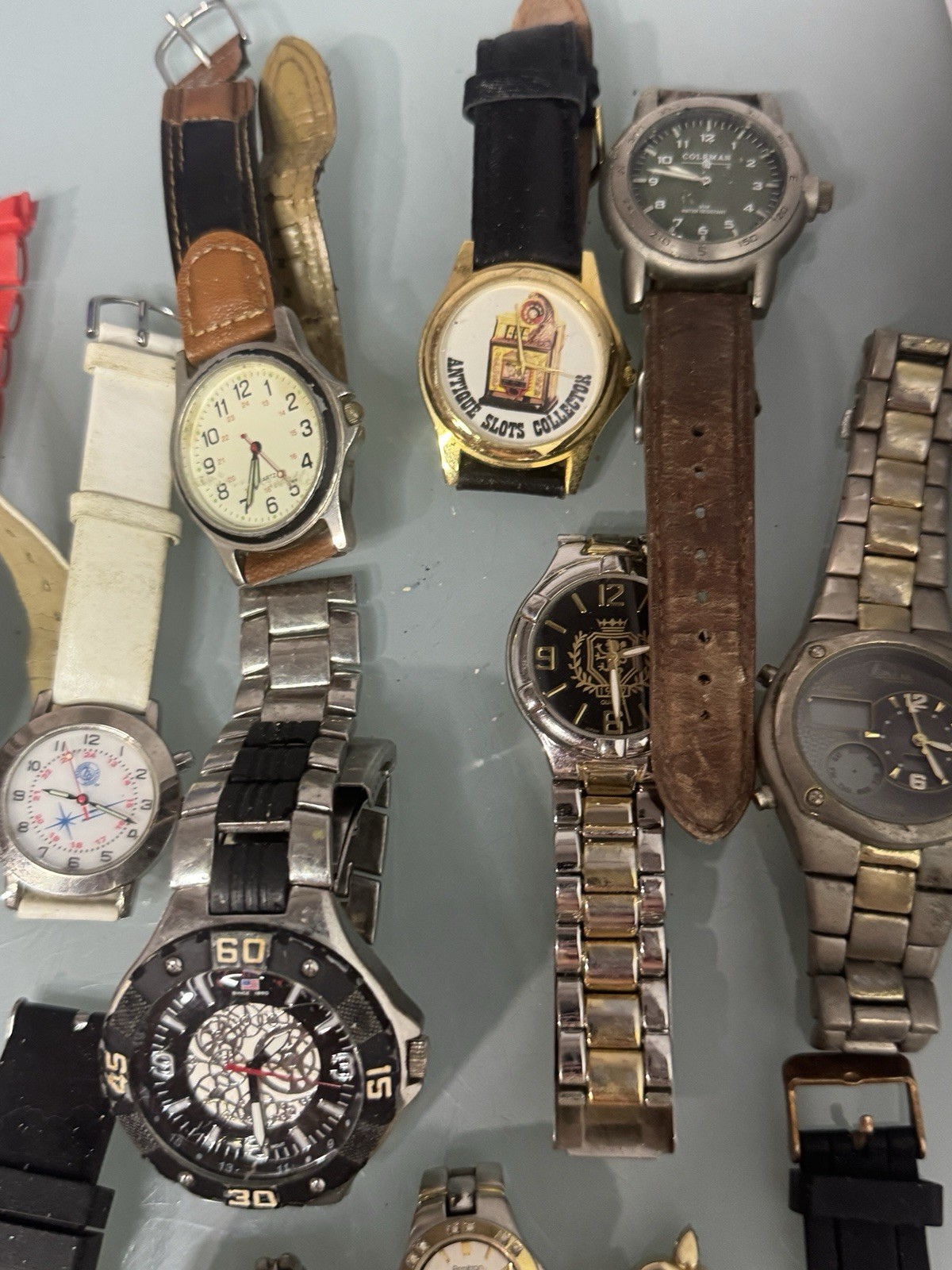 Large Watch Lot Untested 34 Watches