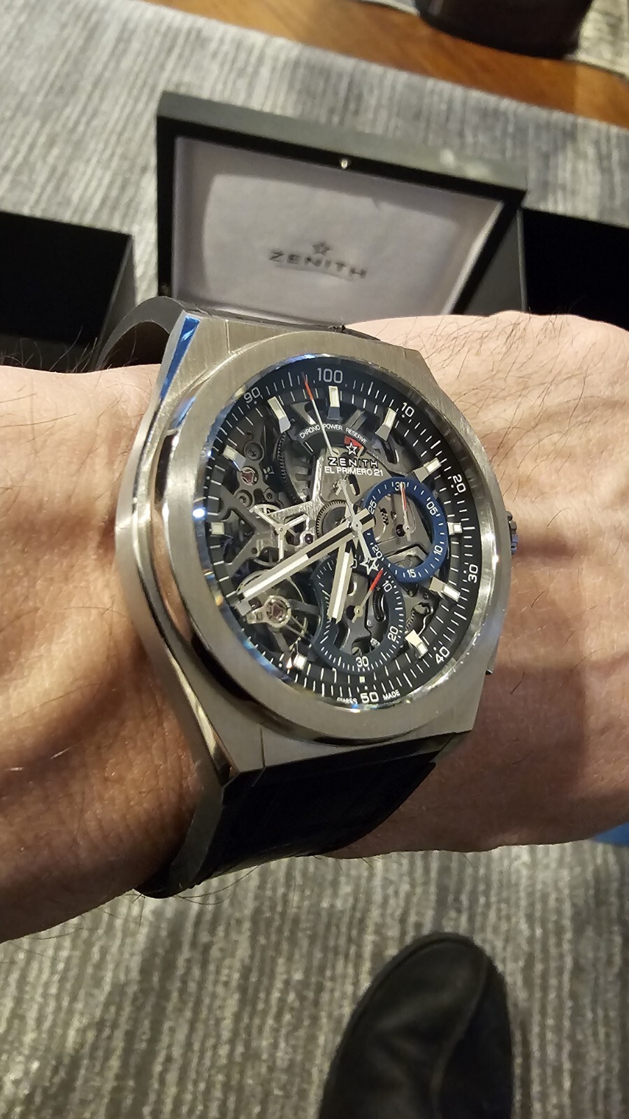 New Zenith Defy El Primero 21 Automatic Men’s Watch 95.9000.9004/78.R782