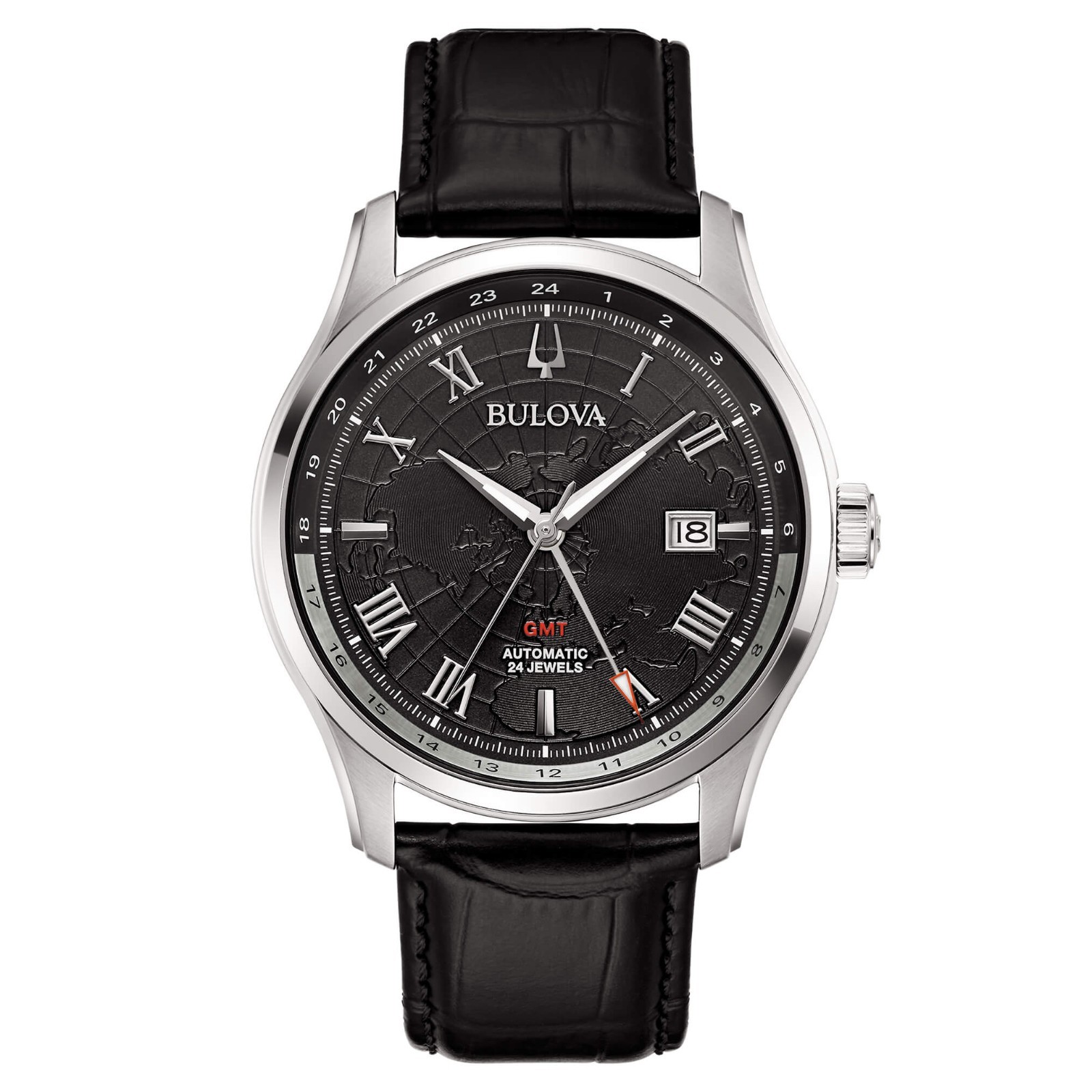 Bulova Wilton GMT Automatic 96b387 Watch