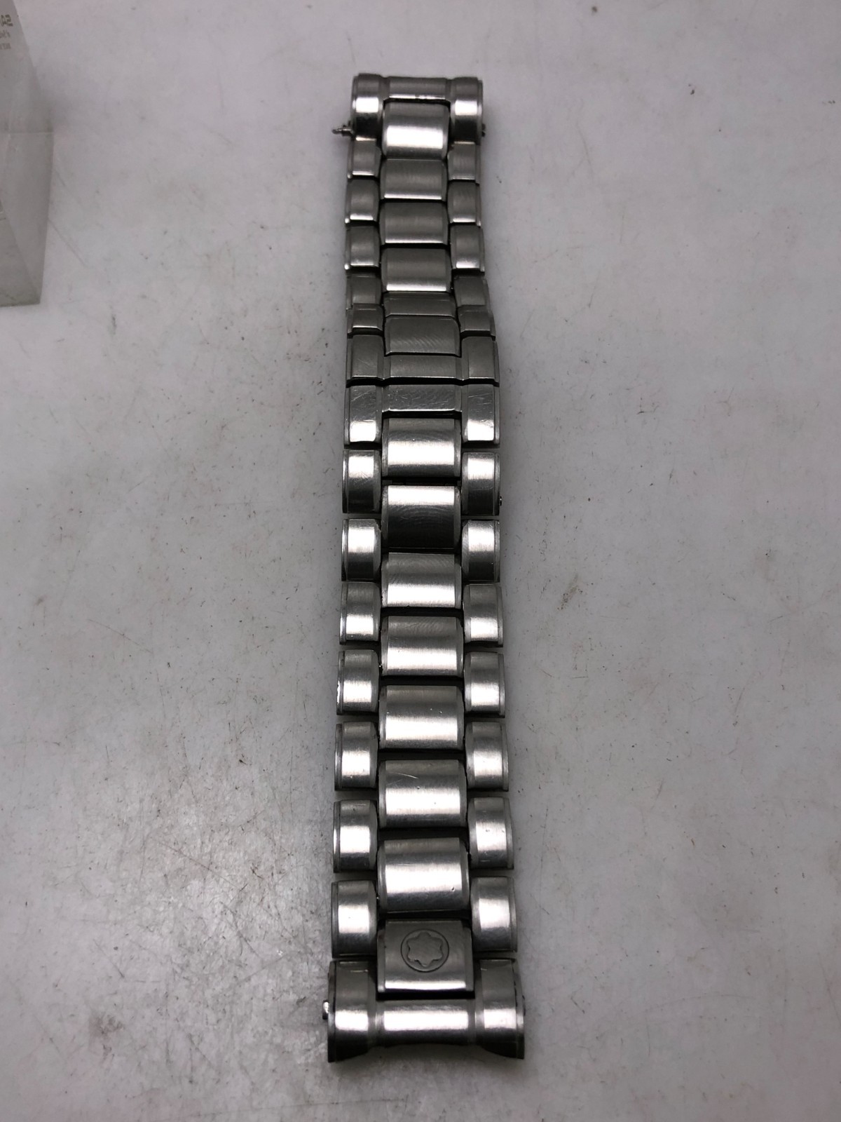 Vintage Montblanc 7061 Sport GMT Watch Bracelet Stainless Steel 19.8mm