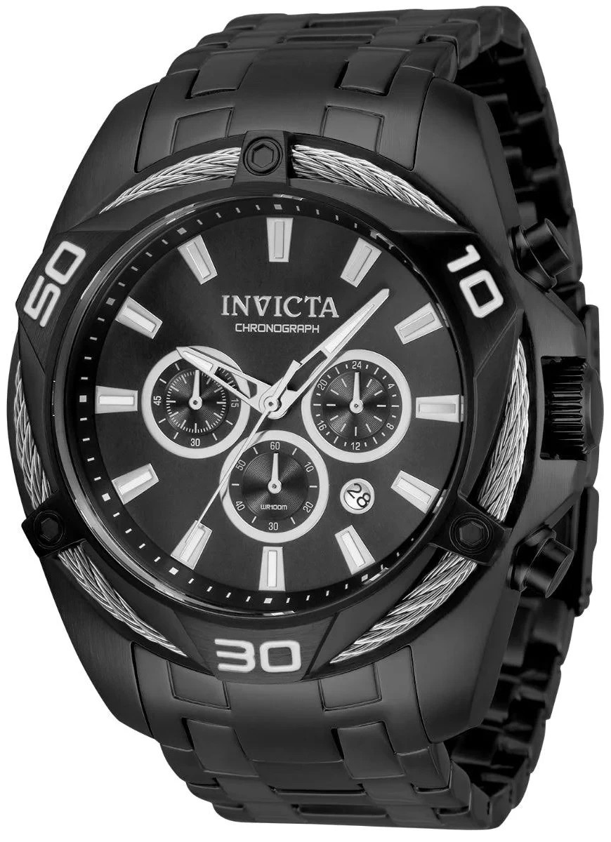 34136 – Invicta Bolt Tensora Men’s Watch – 50mm, Black (34136) #4