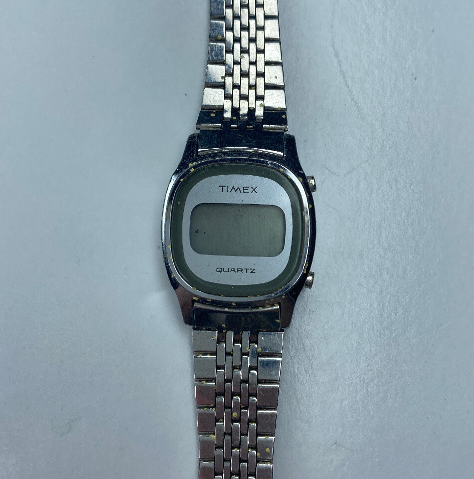 E Timex L Cell Philippines Stainless Ladies LCD Untested