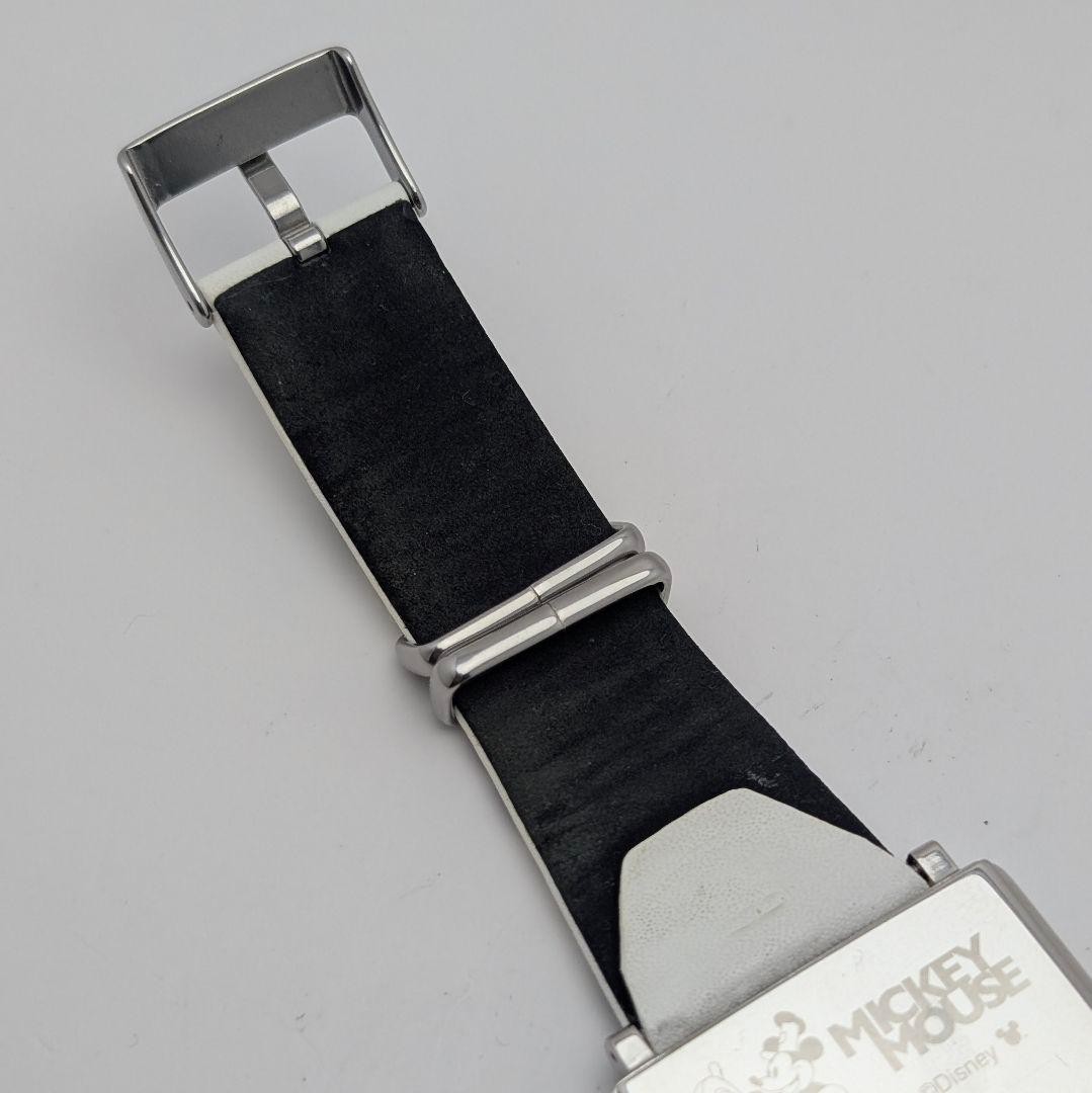 Epson Smart Canvas Mickey Mouse Watch Digital Working Free Size Band Japan Rare