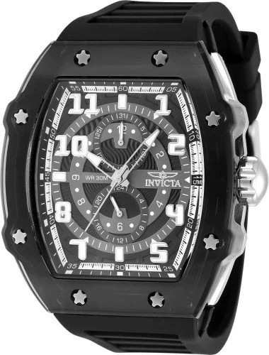 Invicta Men’s Racing 48.5mm VH61 Quartz Black Watch IN-48450