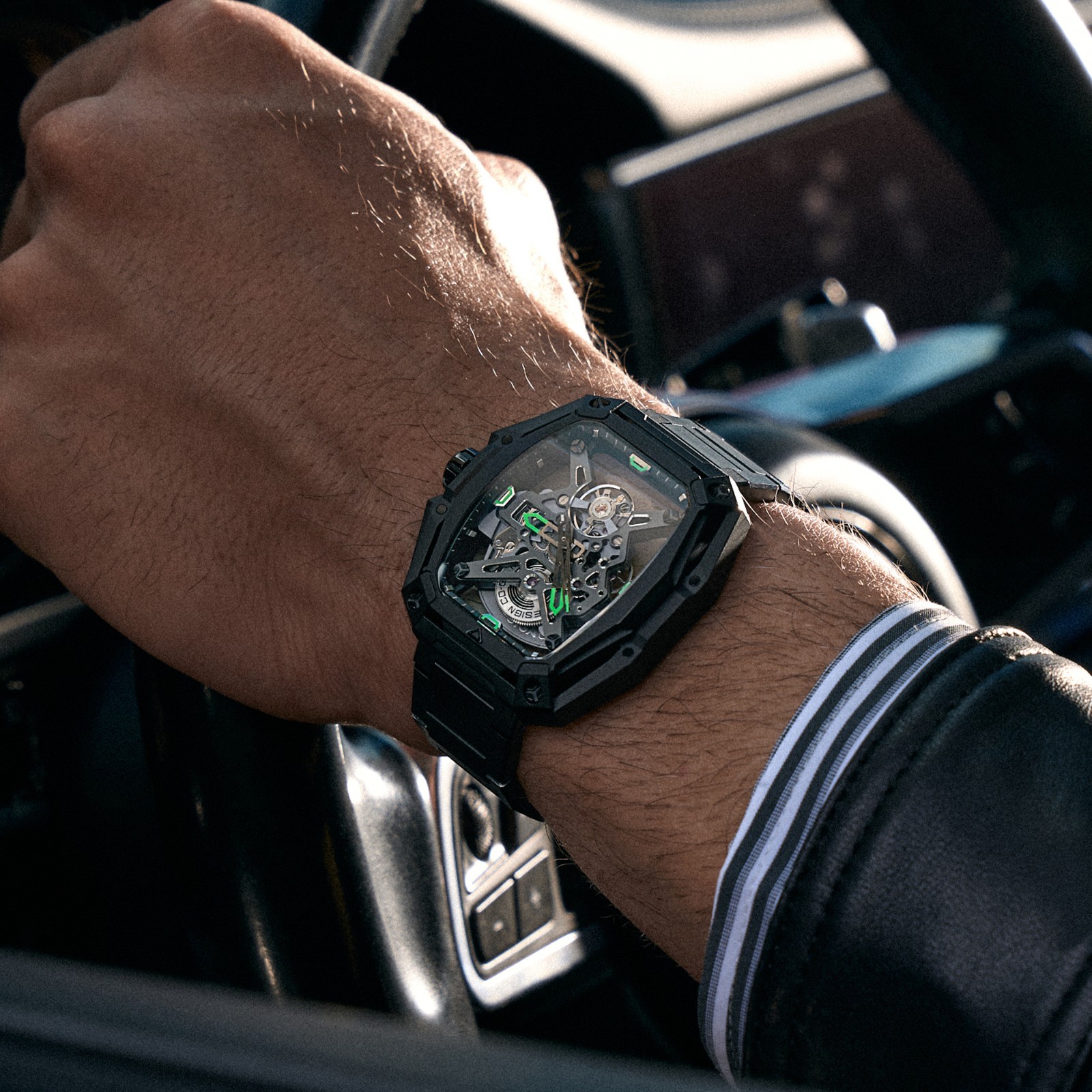 CIGA Design Hunter Automatic Skeleton Watch | Official Authorized Fast Shipping