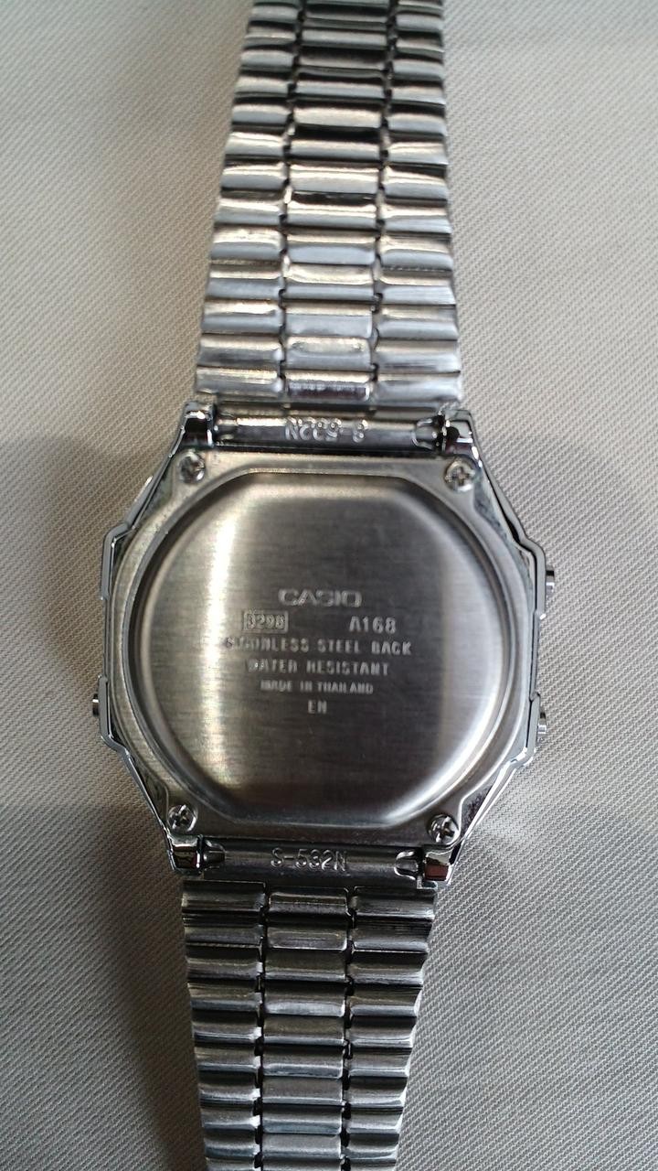 CASIO A168 watch