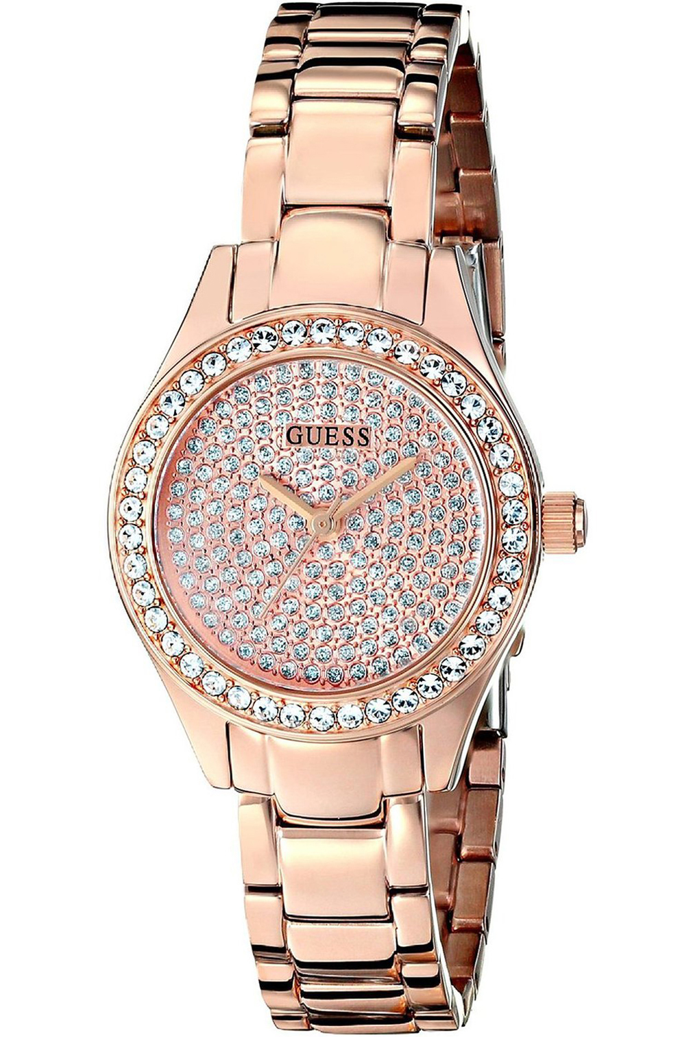 GUESS W0230L3,Ladies Dress,Rose Tone,BRAND NEW WITH TAG AND BOX