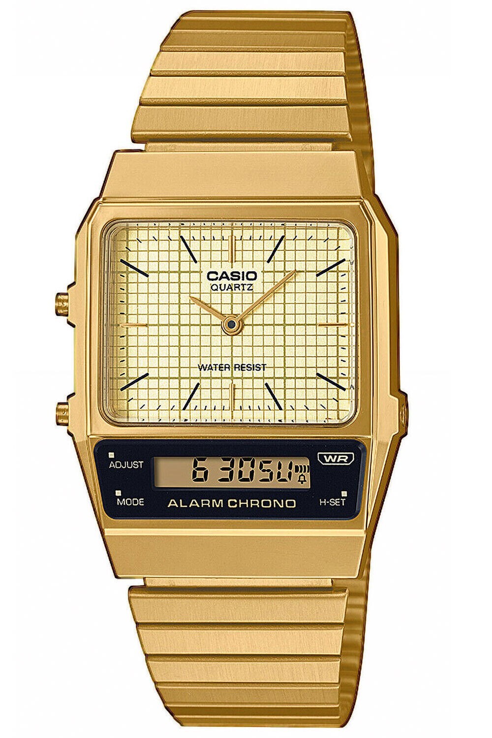 CASIO STANDARD limited model AQ-800EG-9A Gold ana-digi Men’s Watch New in Box