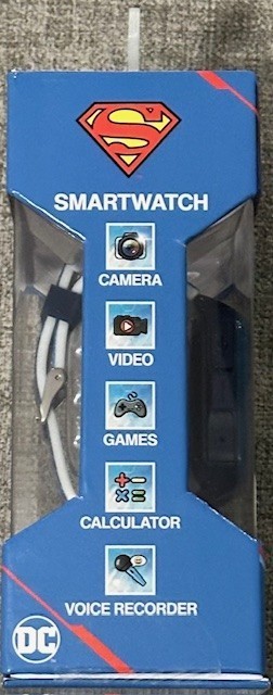 Superman Smart Watch Touch Screen + Camera + Video Recorder + Games + Flashligh