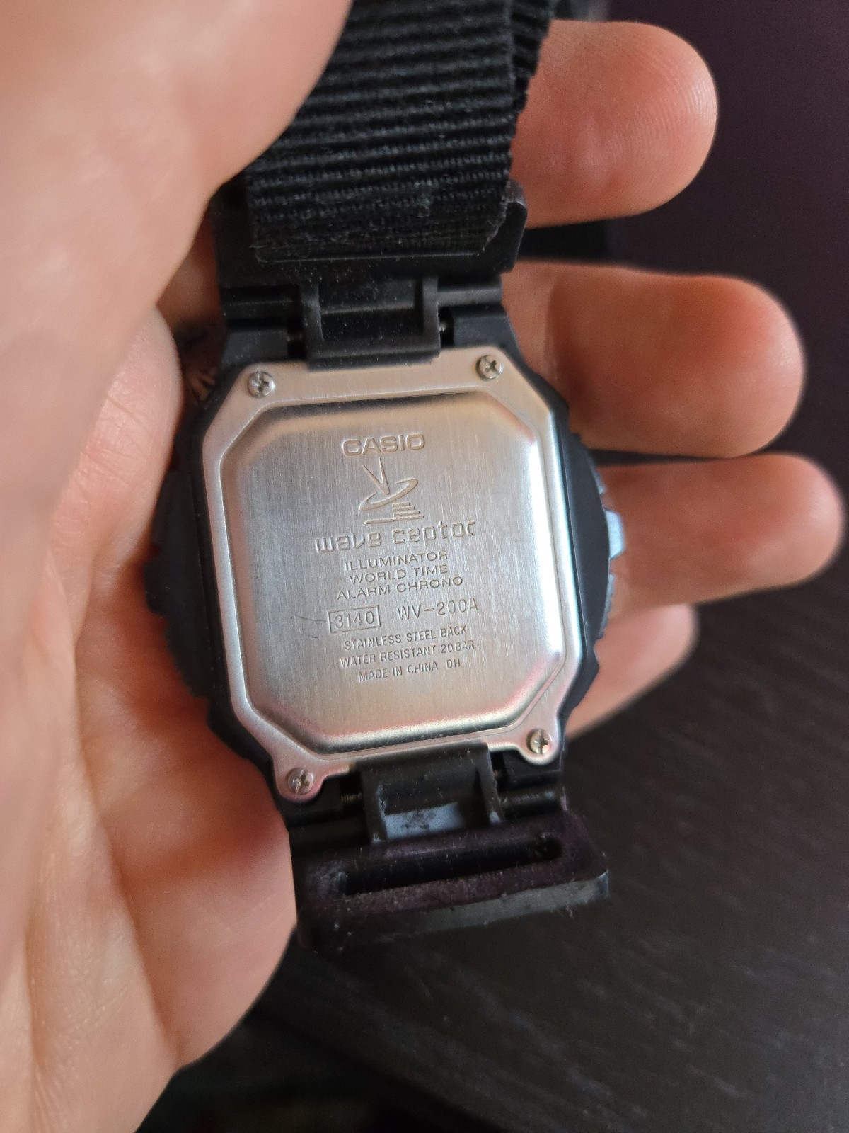 Casio Men’s Wave Ceptor with aftermarket adaptors and bonus nato strap