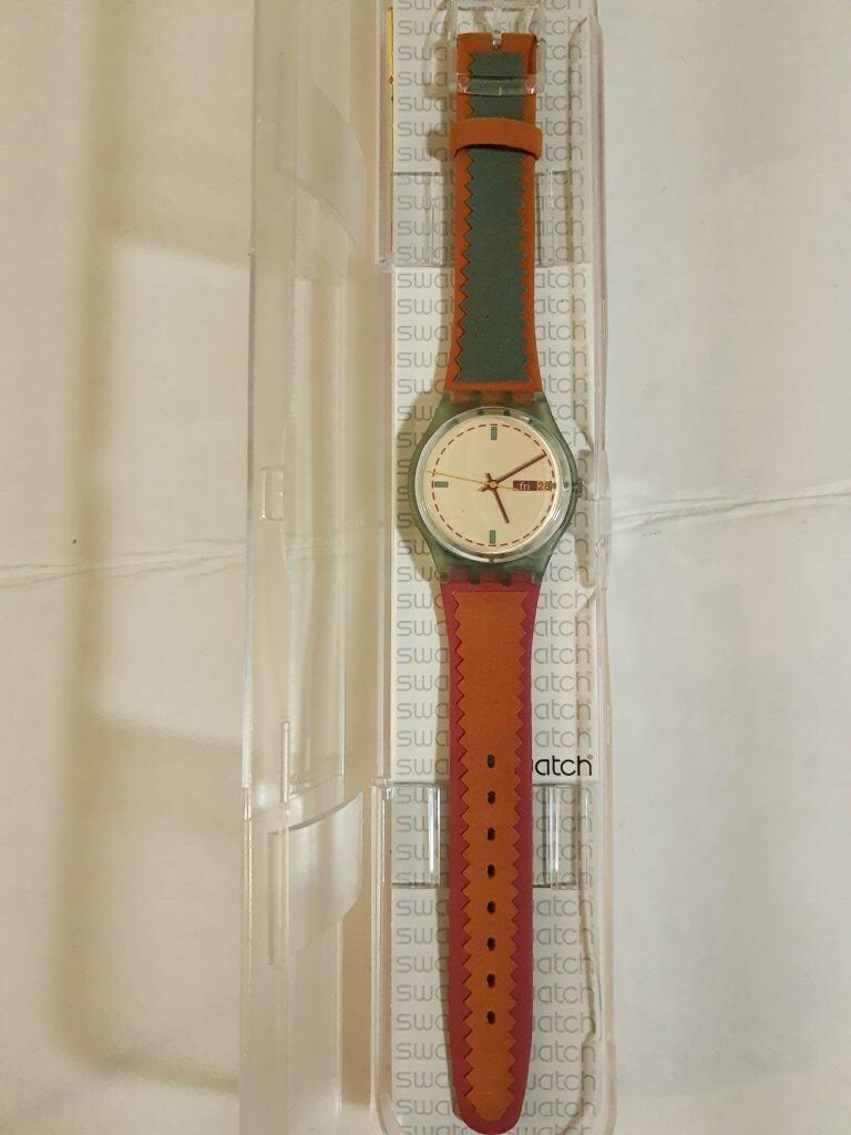 Vintage 2000 Swatch Watch Ed Sue GG708 + Original Case + Paperwork – Rare Find