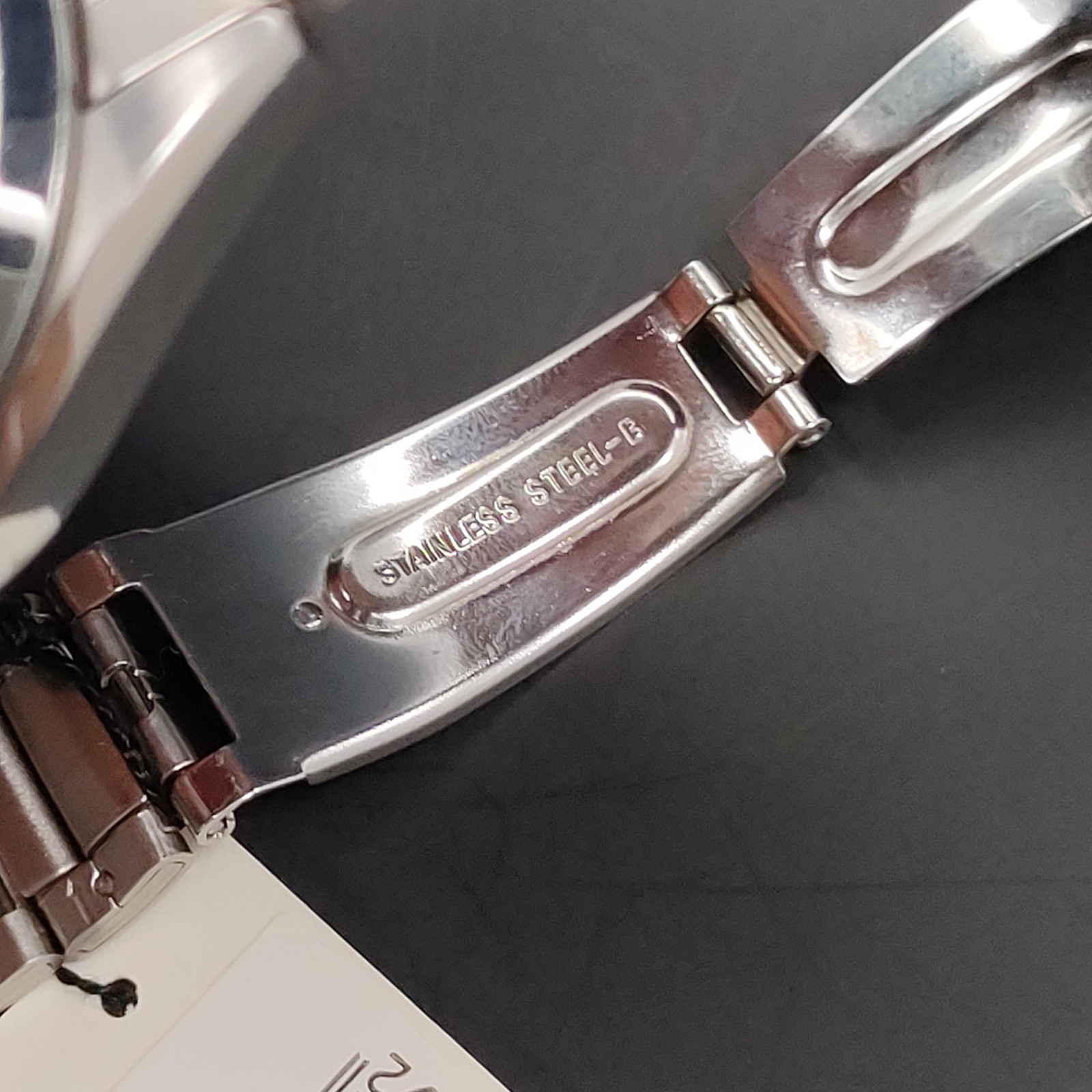 2016 NOS Seiko 5 7S26-03B0 Automatic Silver Day-Date 37mm Mens Watch JAPAN