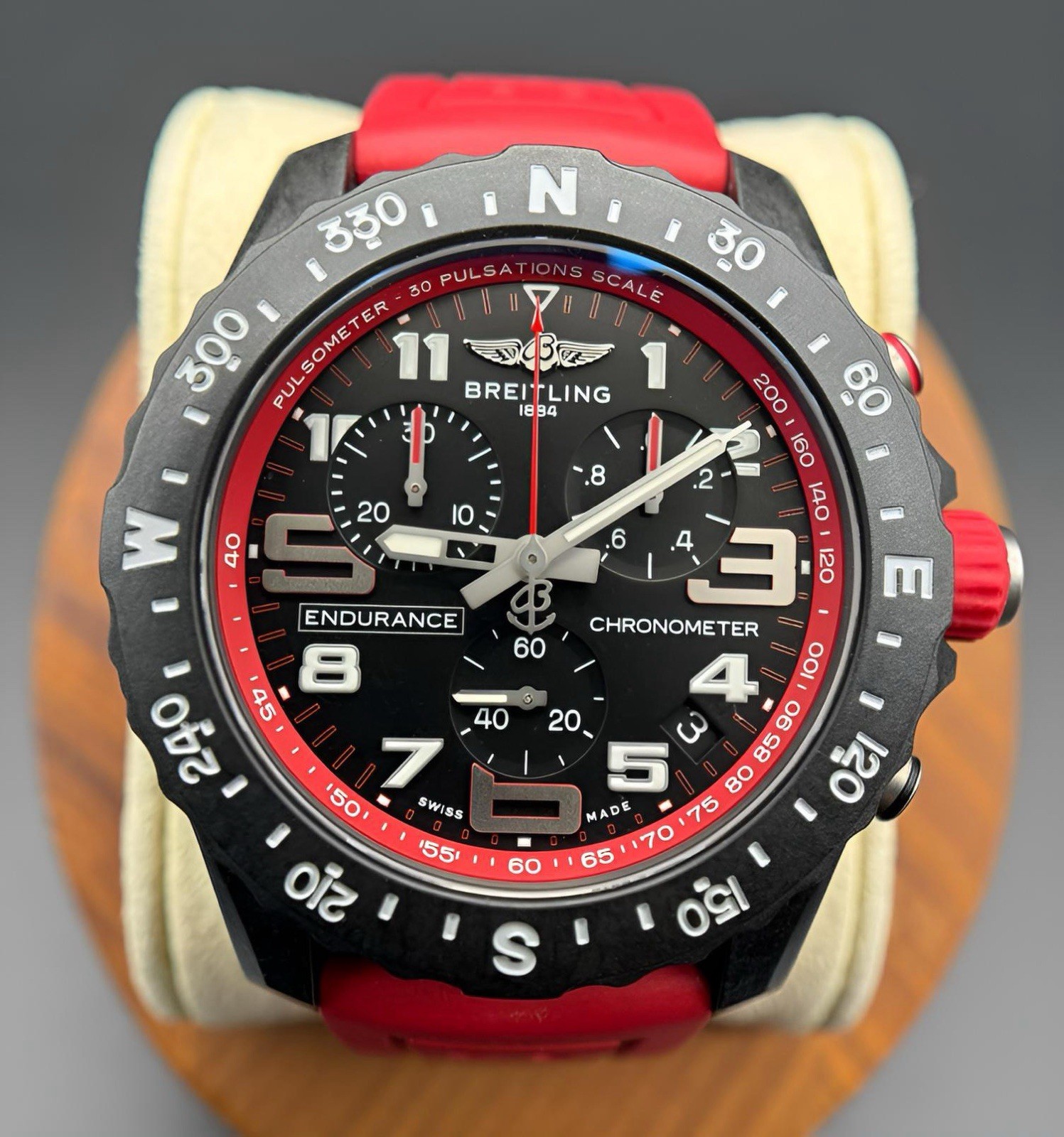 Breitling Endurance Pro 44mm Red Ref: X82310D91B1S1 Full set