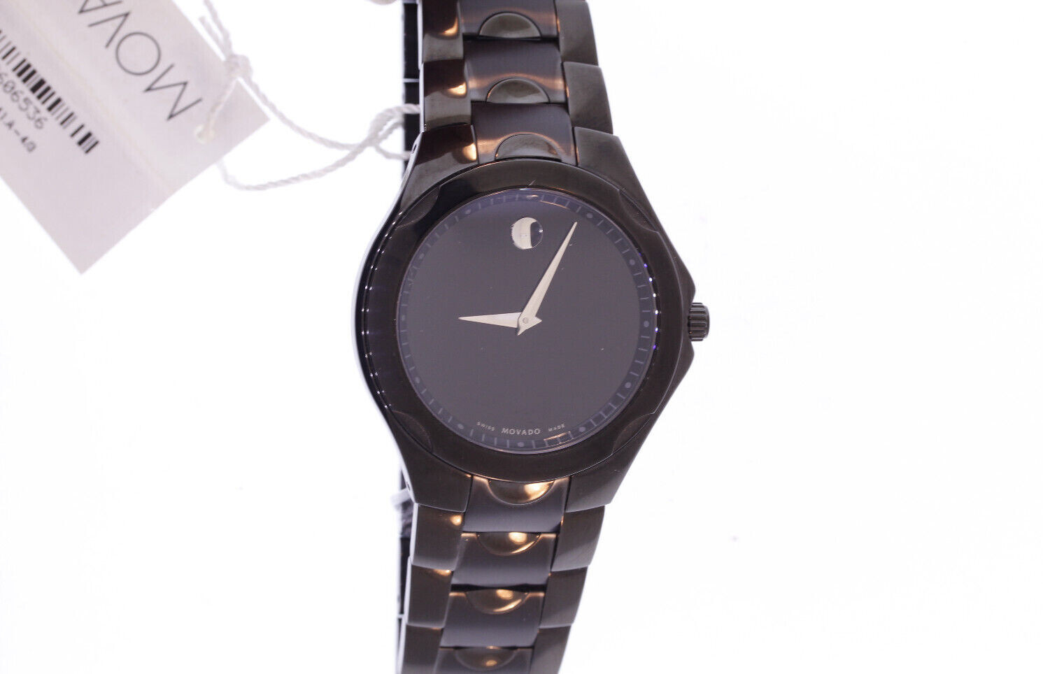 Movado 0606536 LUNO SPORT Black PVD-Coated Stainless Steel Watch 84 G1 1853.A