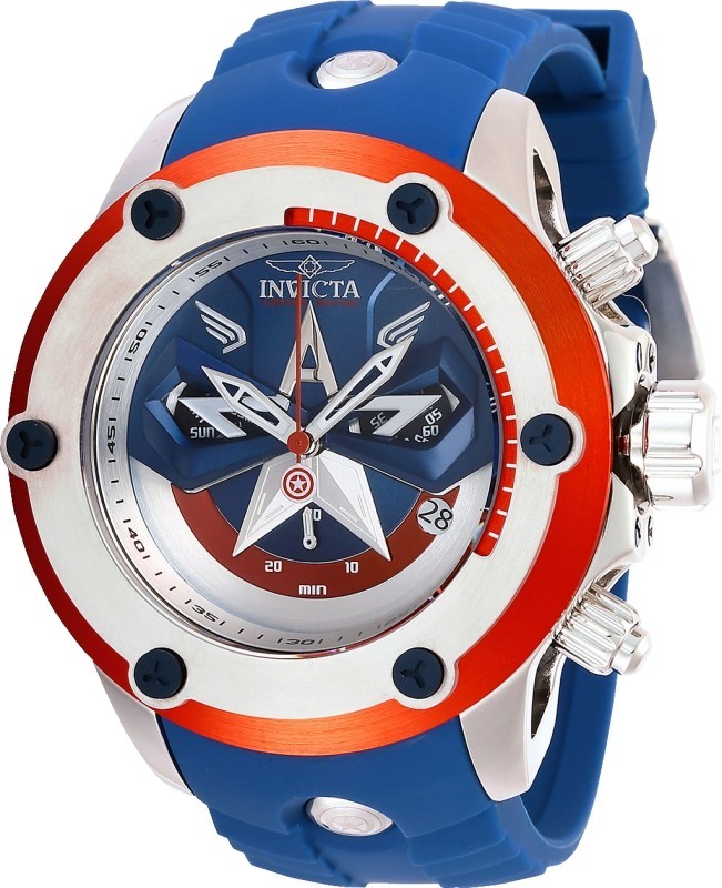 INVICTA WATCH 28420 PRE OWNED 52MM Z60 QUARTZ 3 YEAR WARRANTY NO BOX