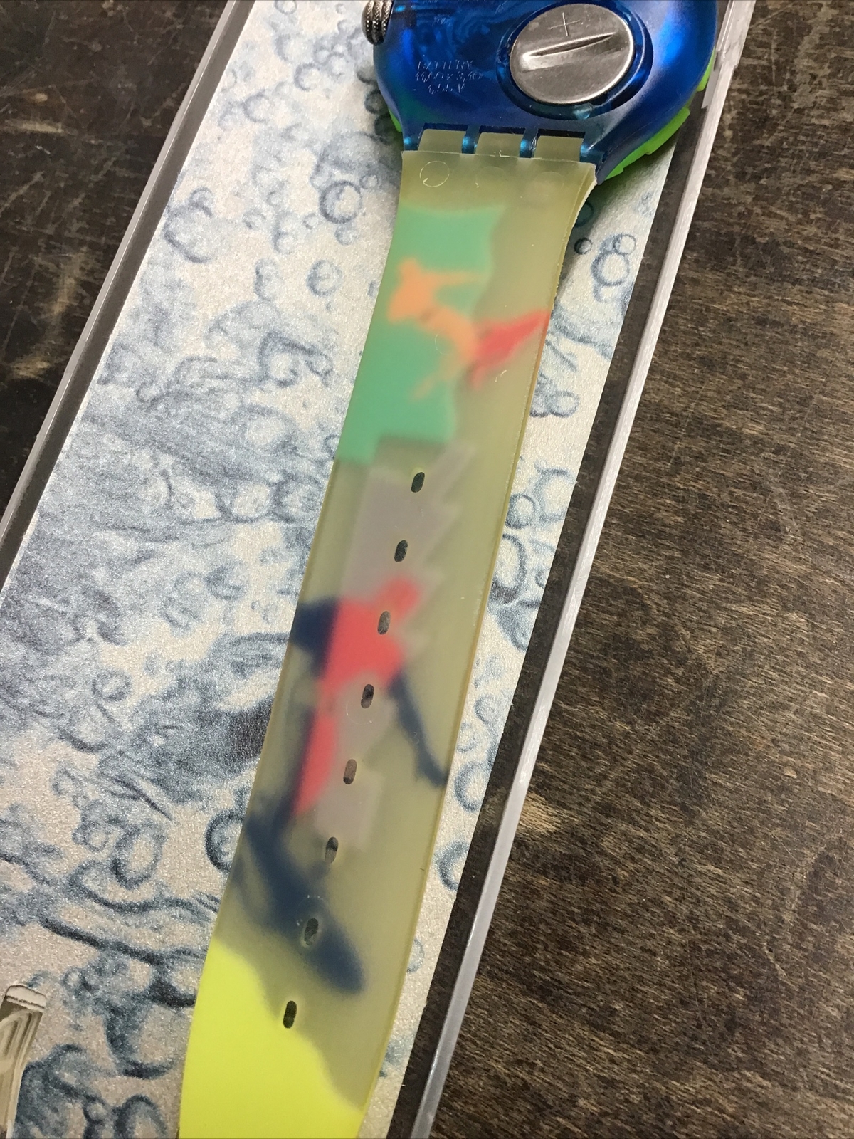 Swatch Scuba 200 With Box And Paperwork