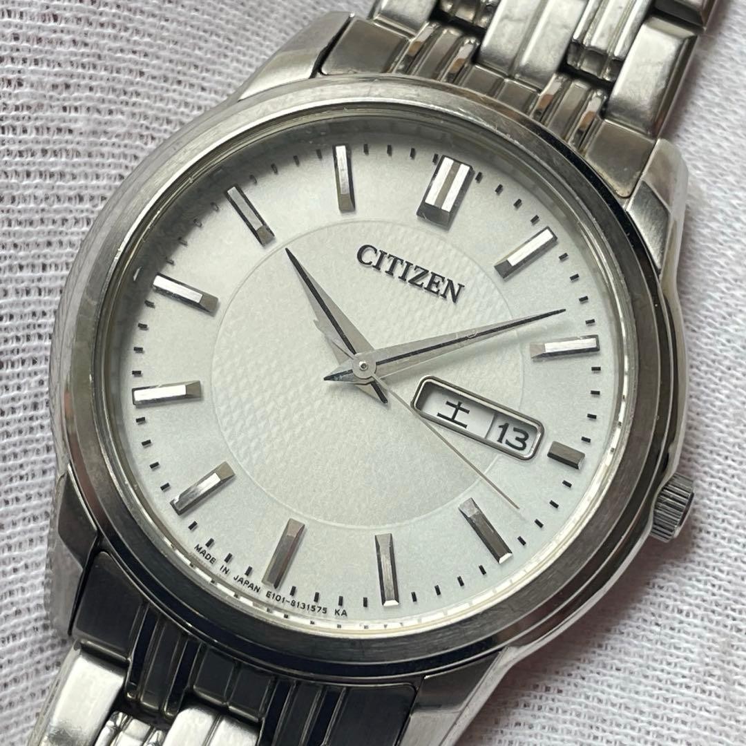 Citizen Eco Drive Diver Wristwatch E101 S091888 Quartz Mens 37mm wrist 16cm