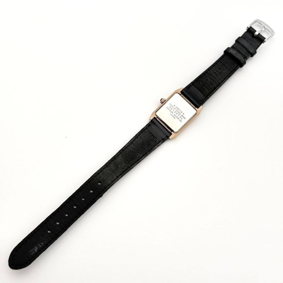 Citizen EXCEED, new battery, rectangular, top-of-the-line model, genuine leather