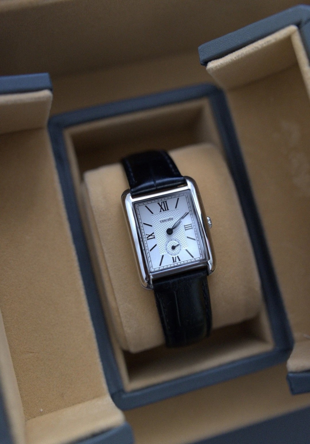 Cascalia Arco Steel Quartz Watch with Multiple Straps