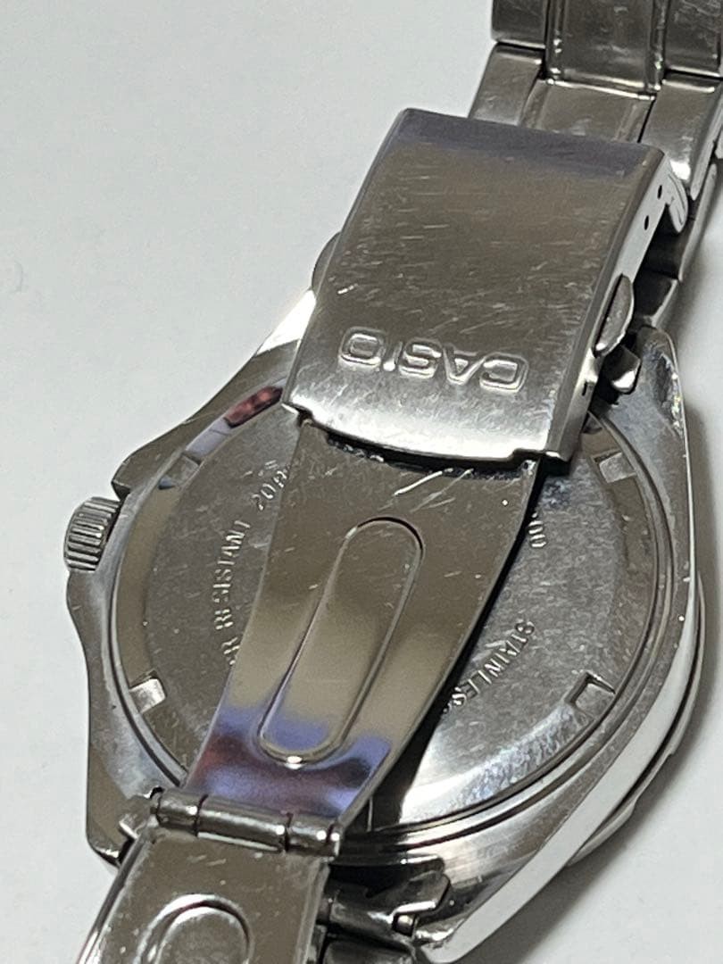 Casio EF-200 watch, blue dial