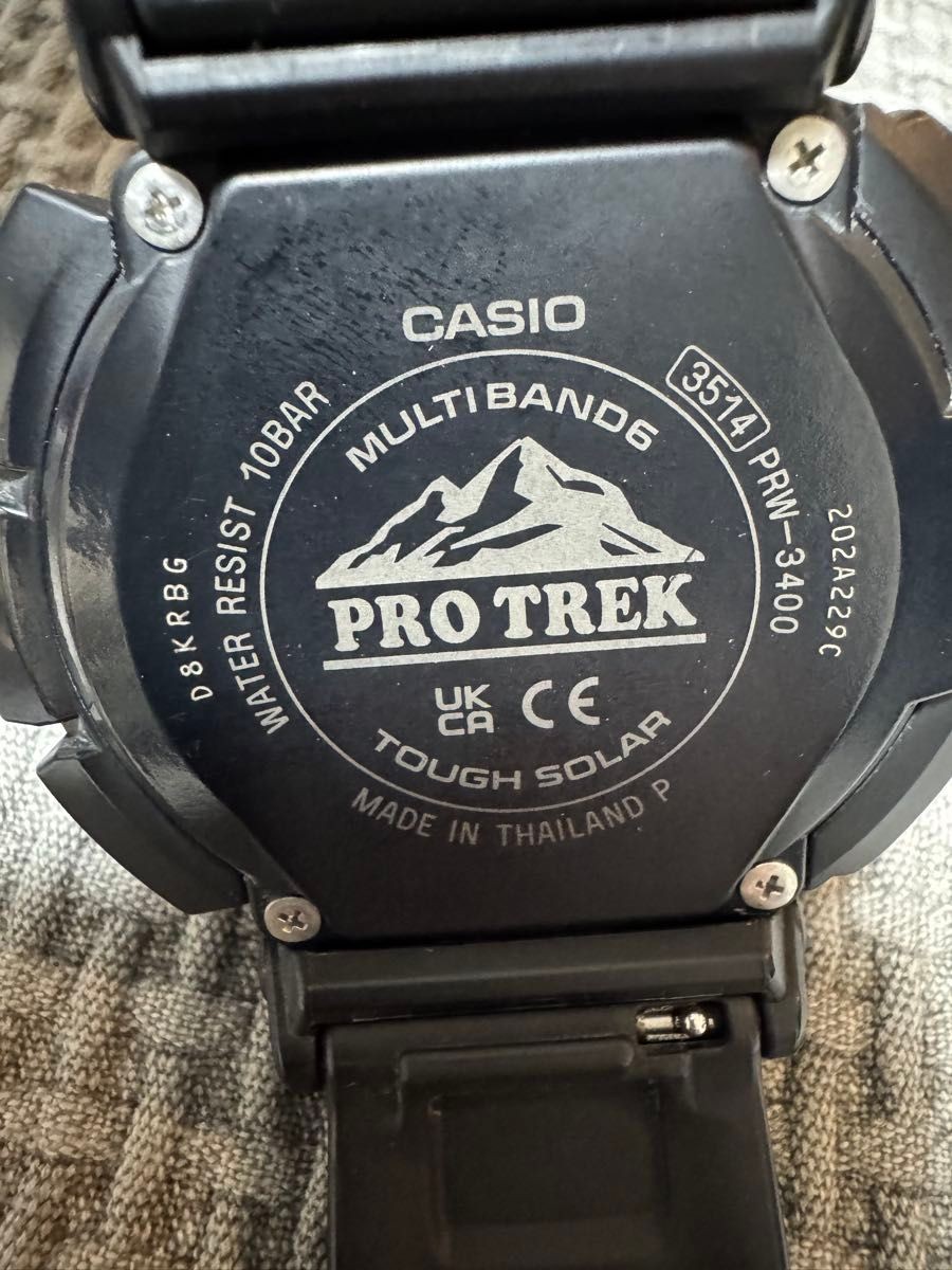 Casio Protrek Climber Line PRW-3400-1JF Biomass Plastic Men’s #0001