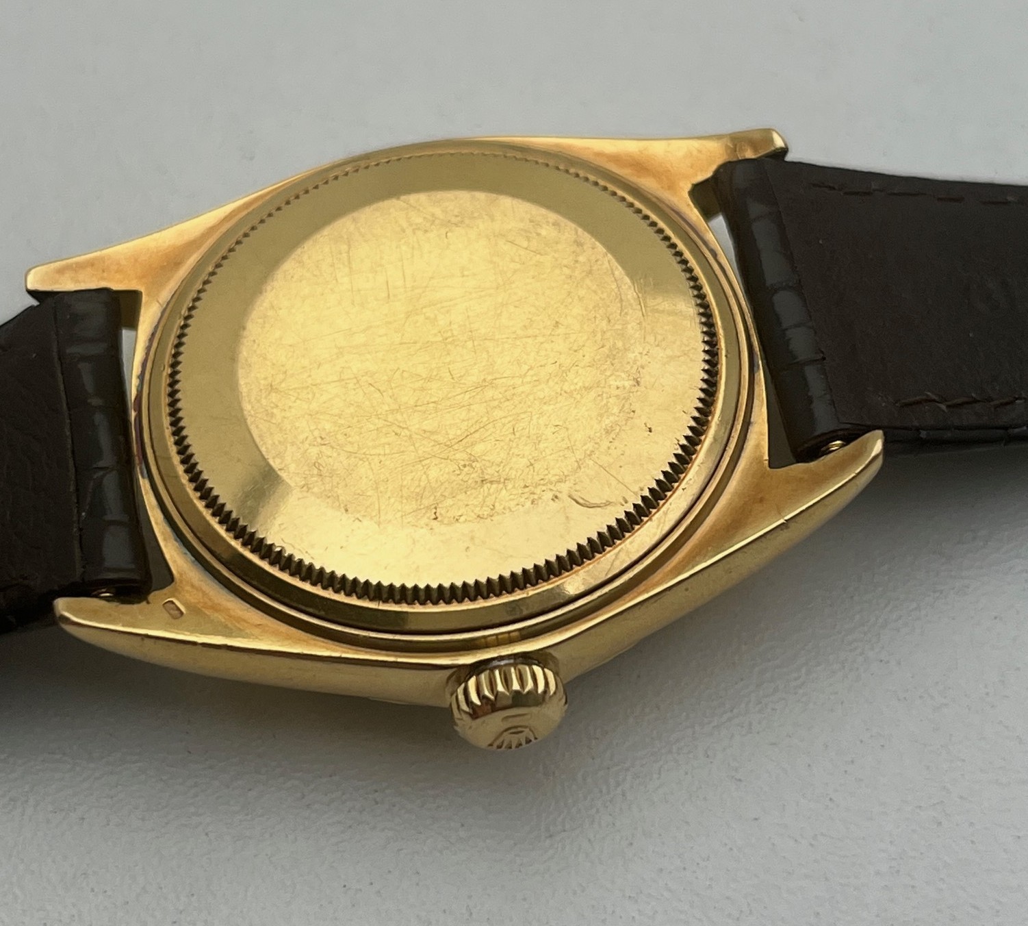 ROLEX DAY-DATE 36mm Ref: 1803 18K YELLOW GOLD UNPOLISHED WATCH WITH PAPERS