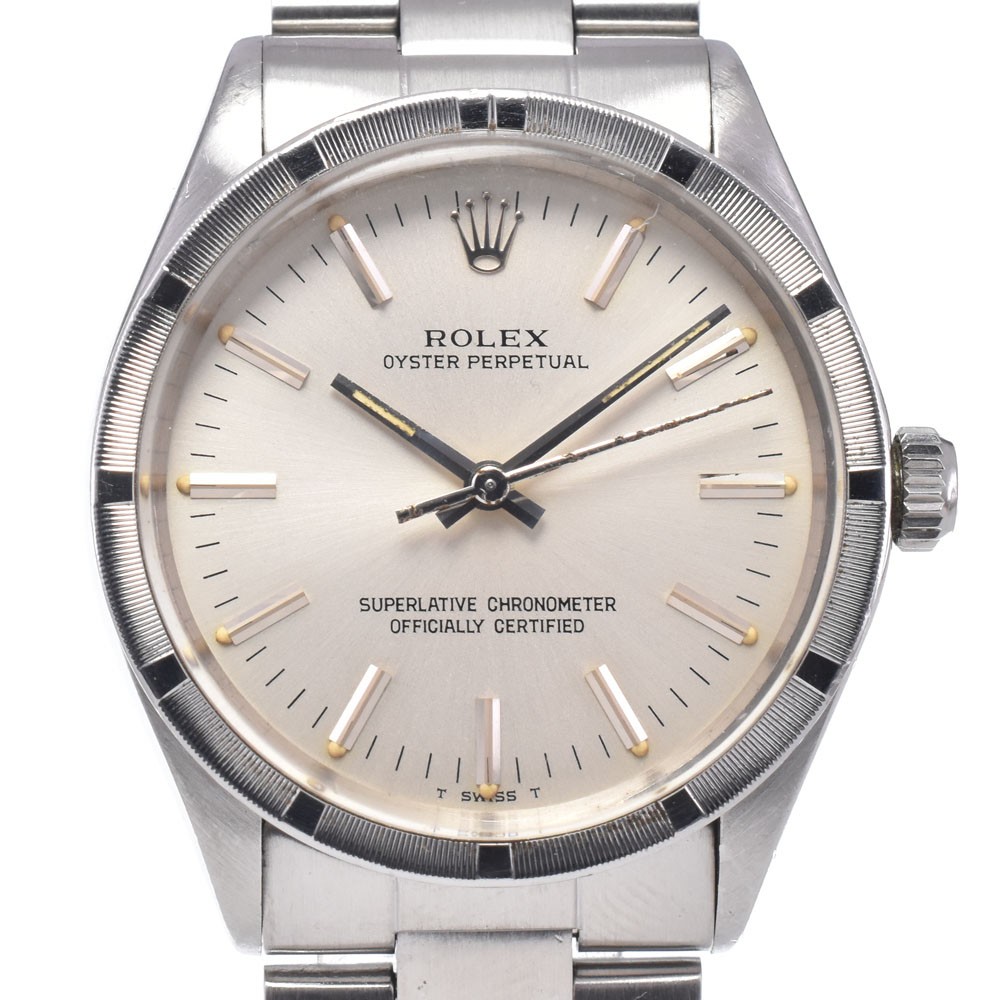 ROLEX Oyster perpetual 1007 Cal.1570 Silver Dial Automatic Men’s Watch R#149383