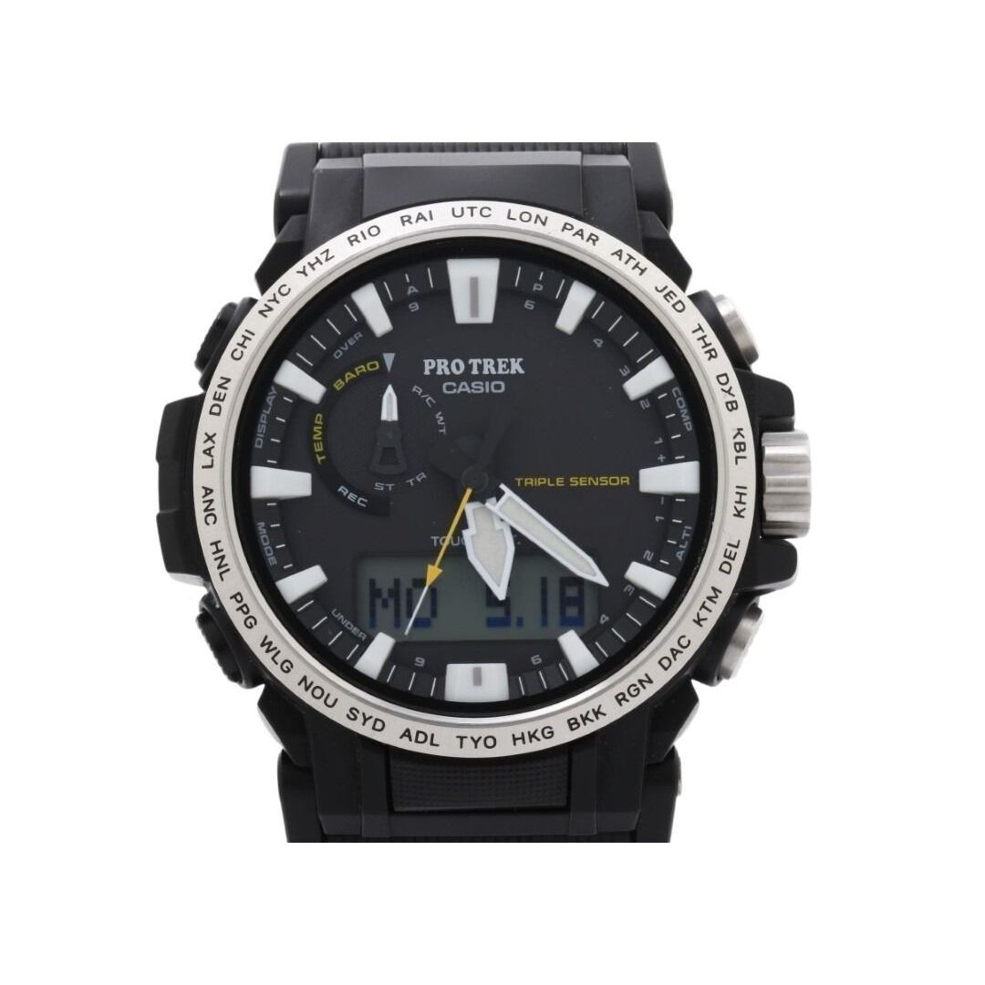 CASIO PRO TREK Climber Line Watch PRW611AJF Black Resin (biomass plastic) /