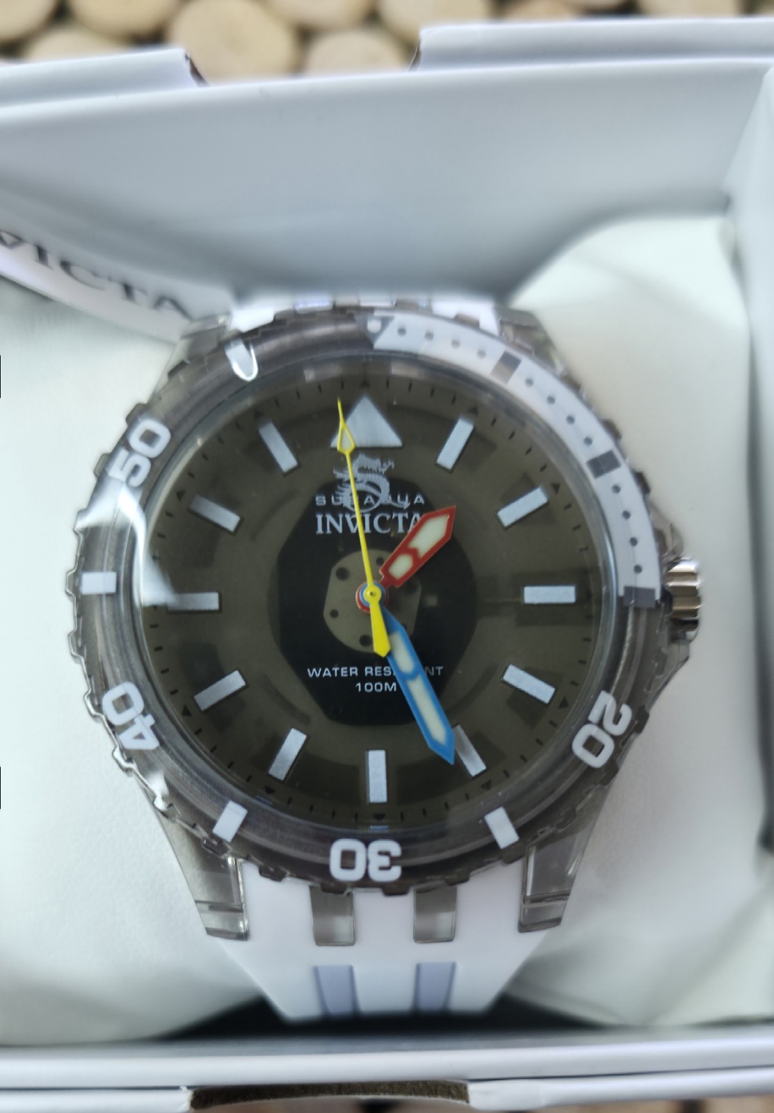 Invicta Subaqua Chromamode Men’s Watch – 44mm 69448 White New!!
