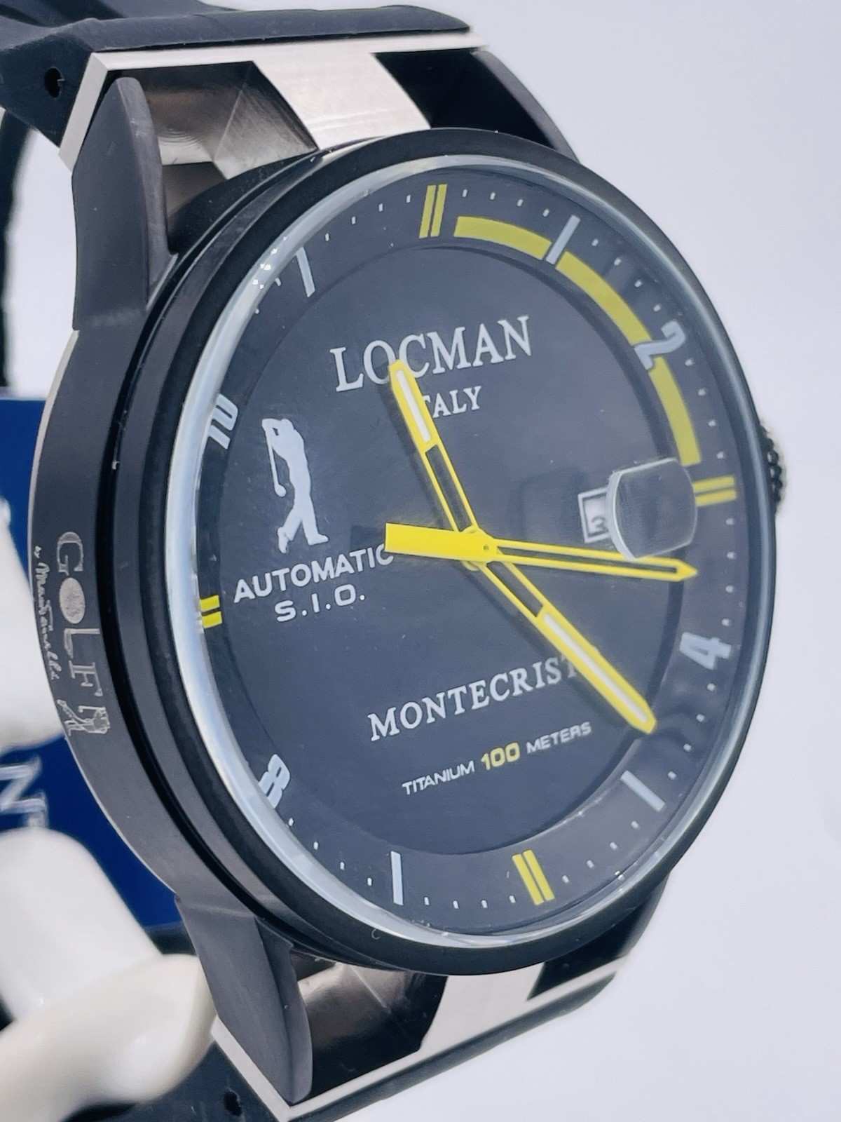 Locman Montecristo Automatic 511KKY/820 Wr100m Watch Brand New